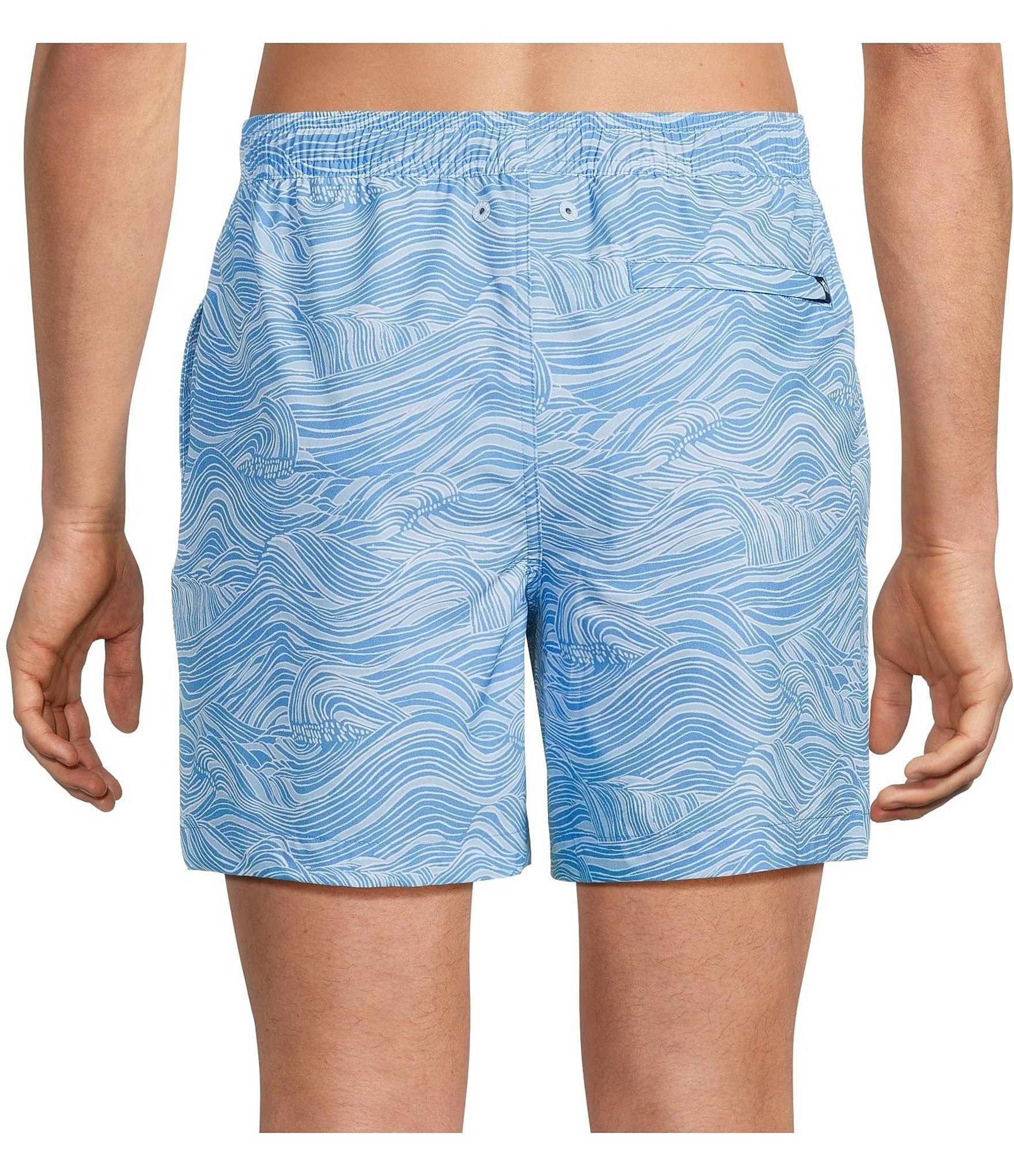 Southern Tide Rolling Waves Swim Trunks