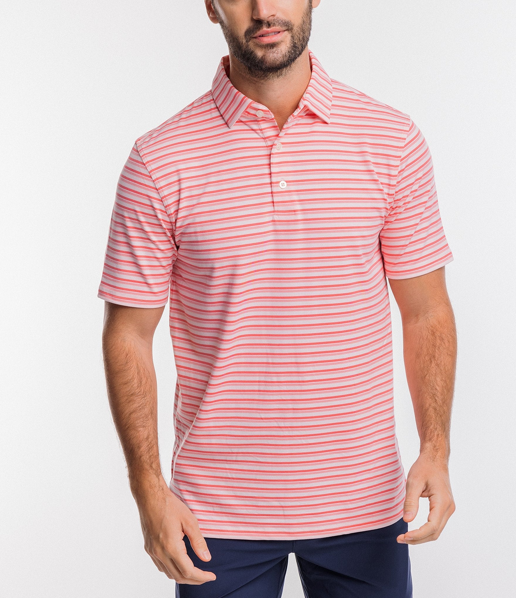Southern Tide Pink Stripe Long Sleeve Button Down Shirt Mens Size XL -  beyond exchange