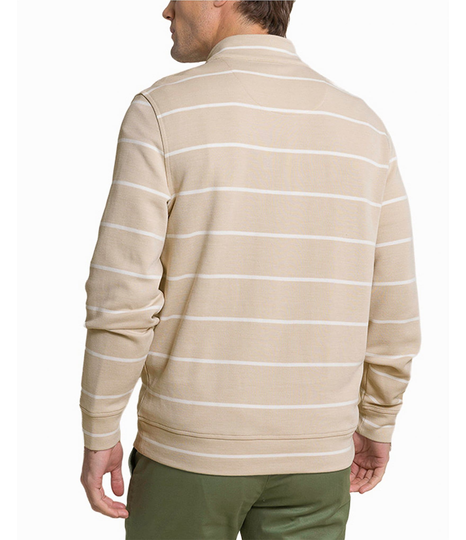 Southern Tide Sandy Cove Pique Quarter-Zip Pullover