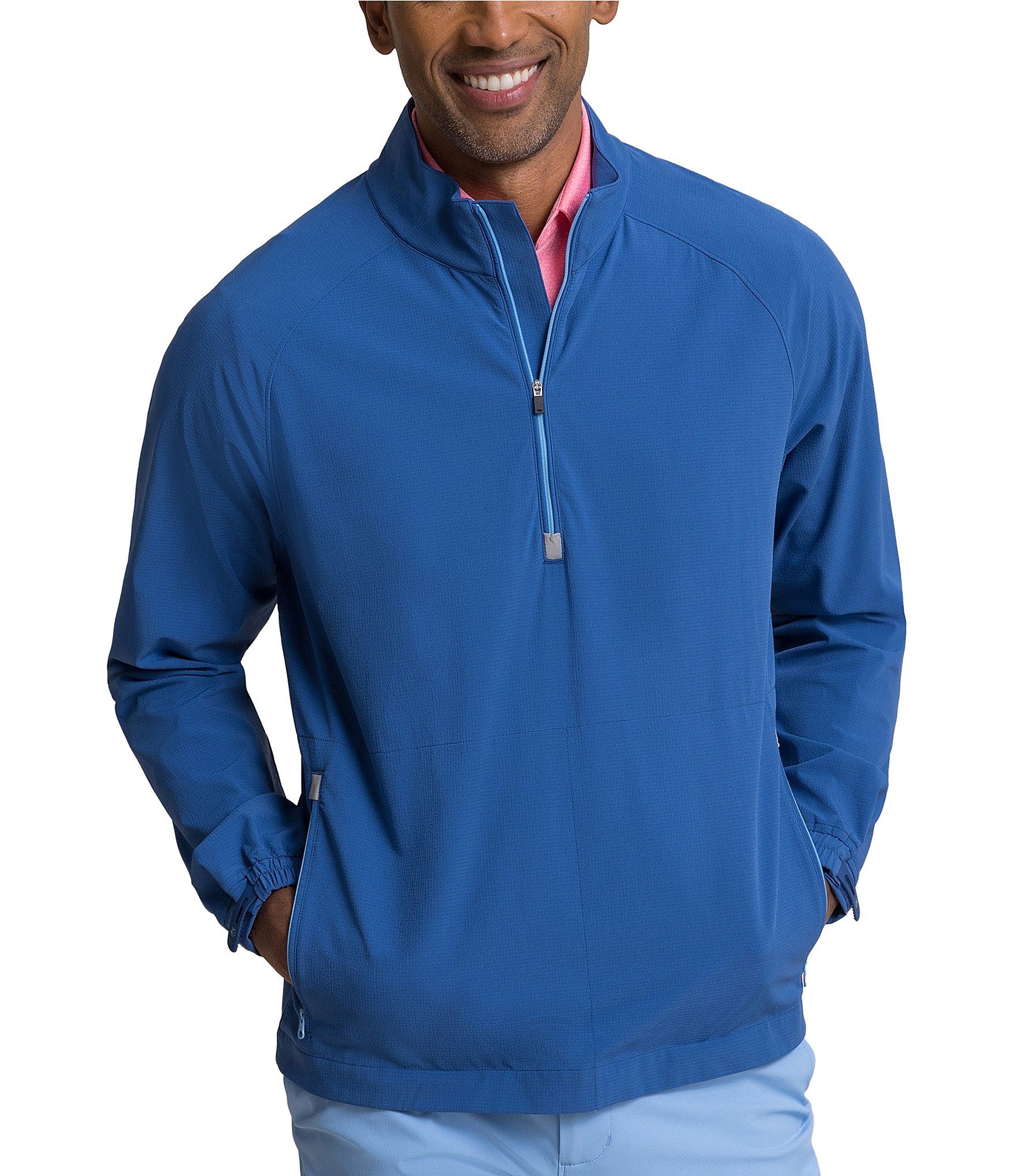 Southern Tide Sea Breeze Performance Stretch Quarter-Zip Pullover