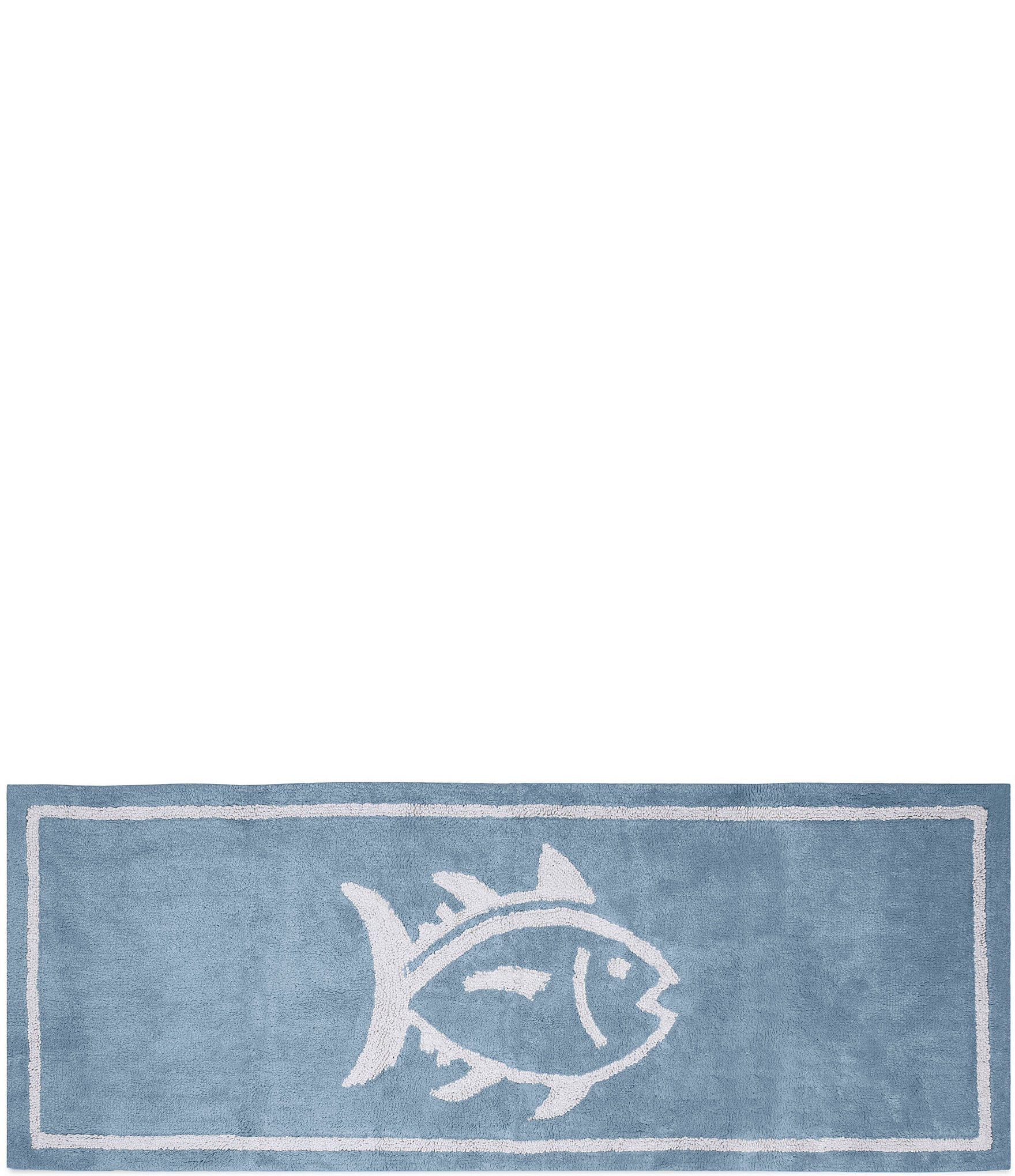 Southern Tide Skipjack Cotton Bath Runner Rug