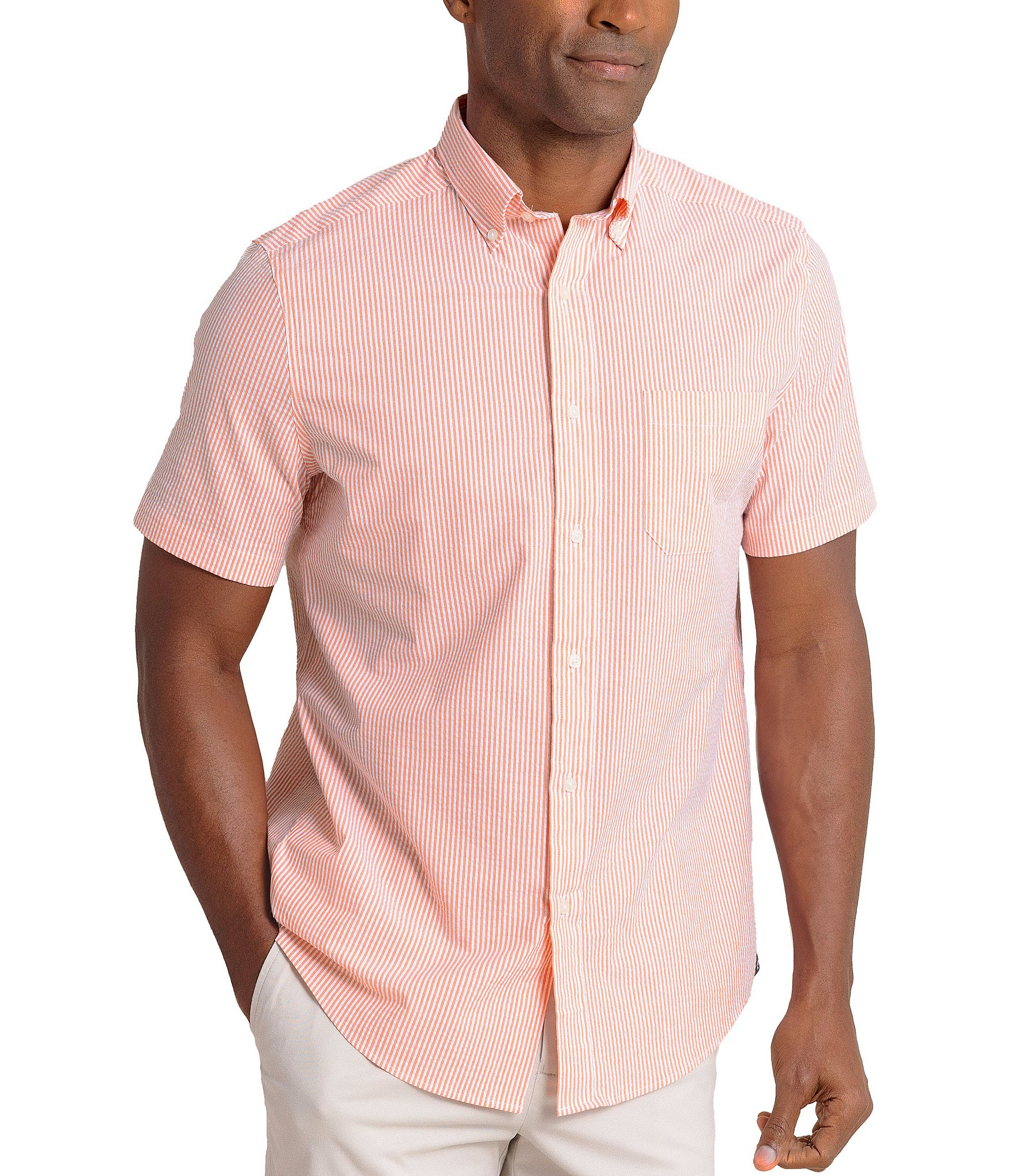 Southern Tide Stretch Stripe Seersucker Follyfield Short Southern Tide Stretch Stripe Seersucker Follyfield Short