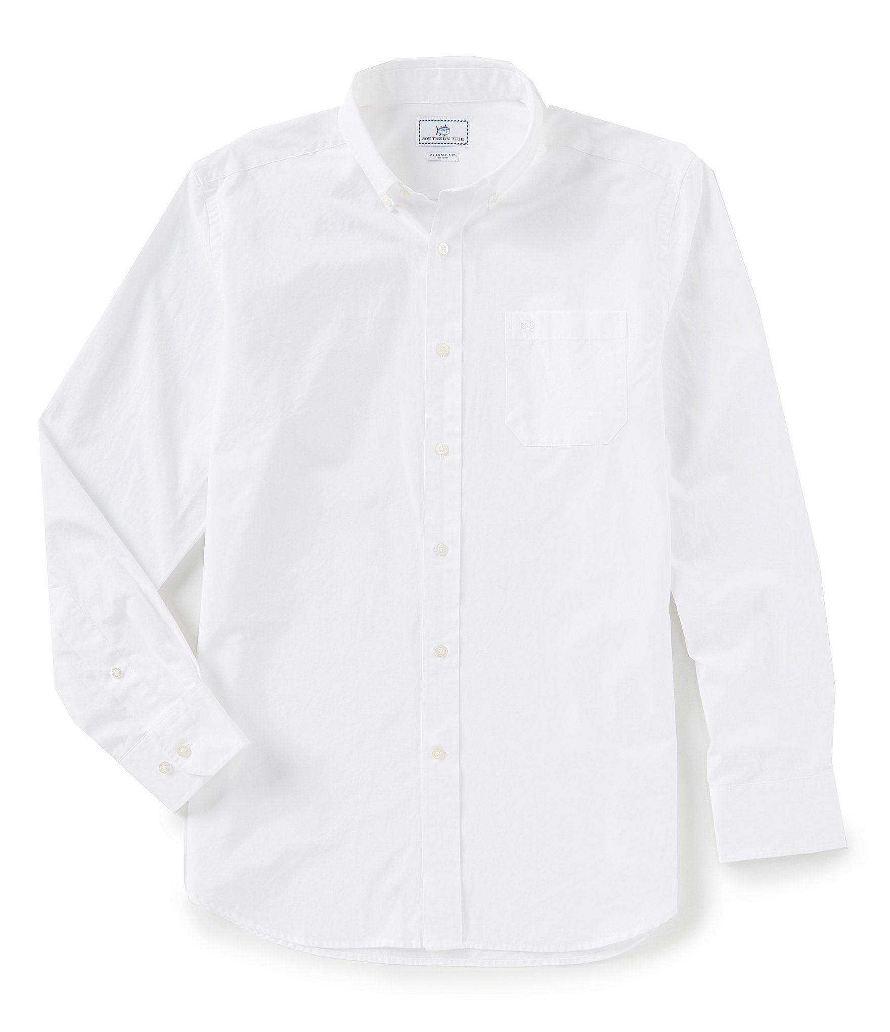 Southern Tide Sullivan Solid Long-Sleeve Woven Shirt | Dillard's