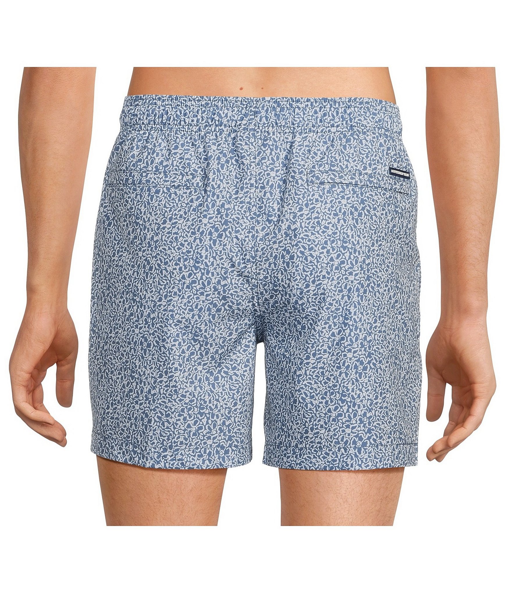 Southern Tide That Floral Feeling 6#double; Inseam Swim Trunks