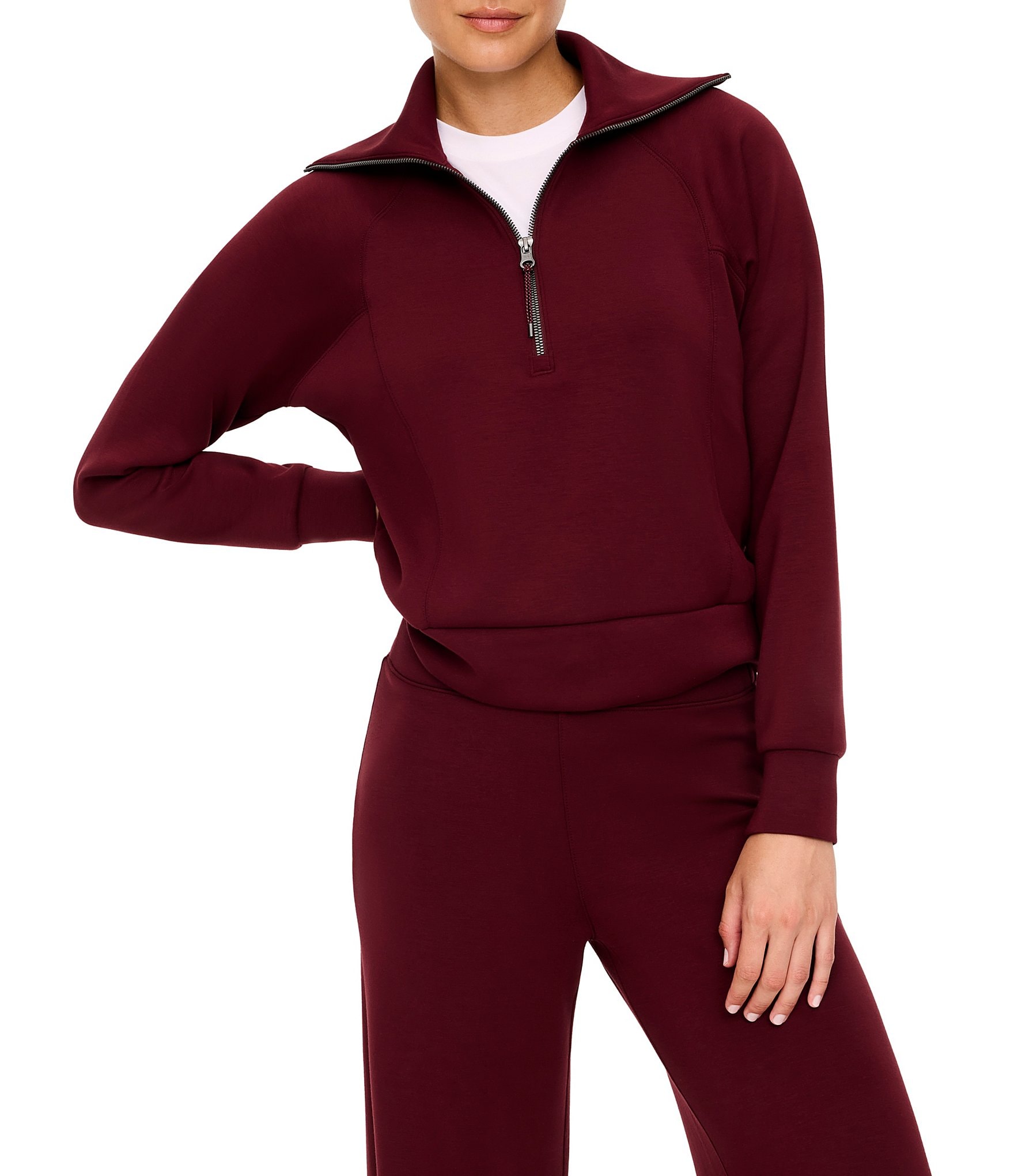 Spanx SPANX AirEssentials® Coordinating Long Sleeve Half Zip Jacket