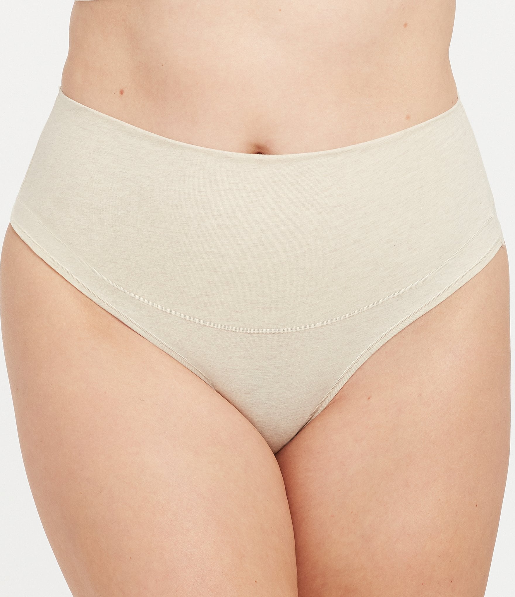 SPANX Cotton Control Thong : : Clothing, Shoes & Accessories