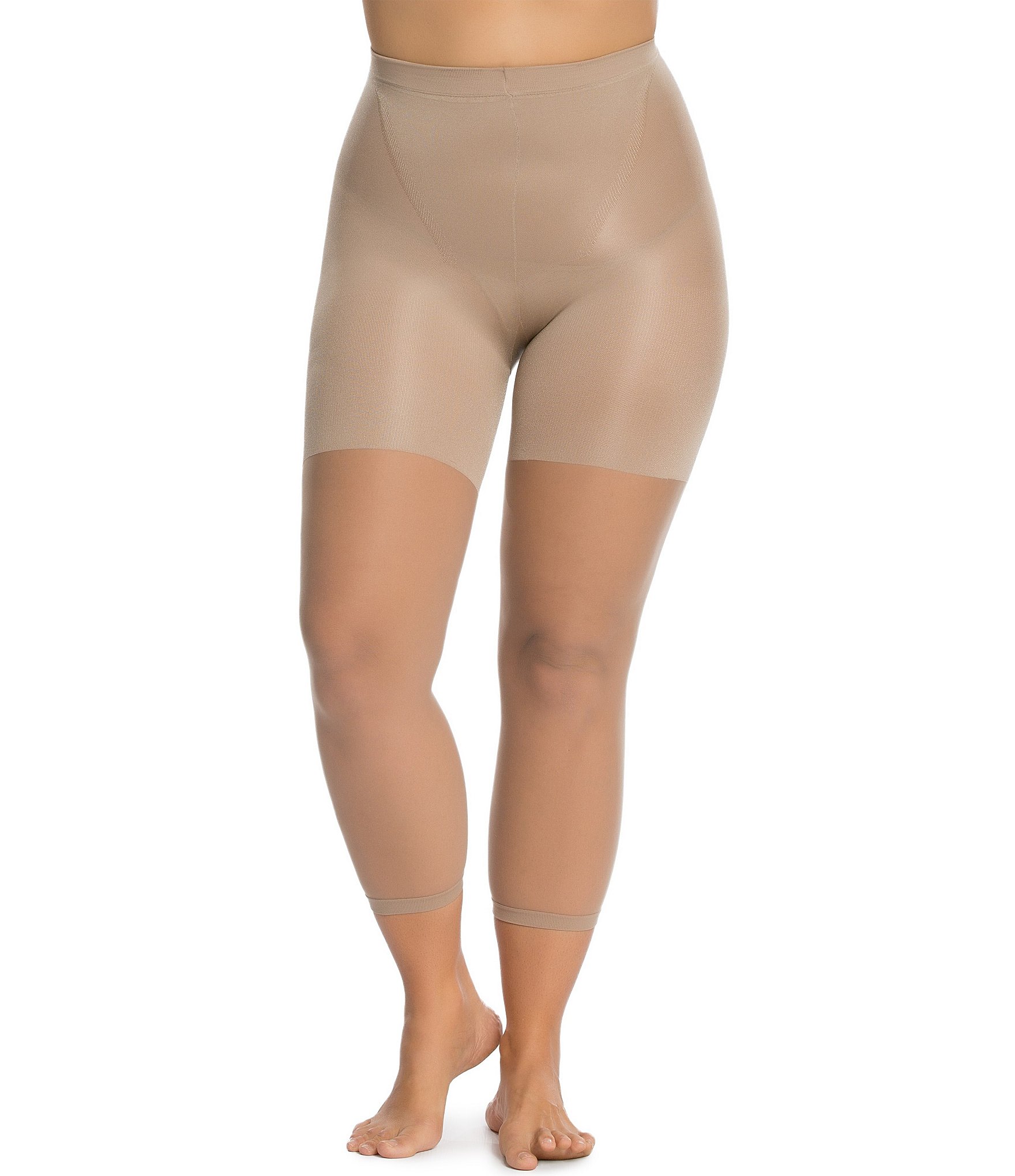 Spanx Original Footless Shaper Nude Women's Size D 18123