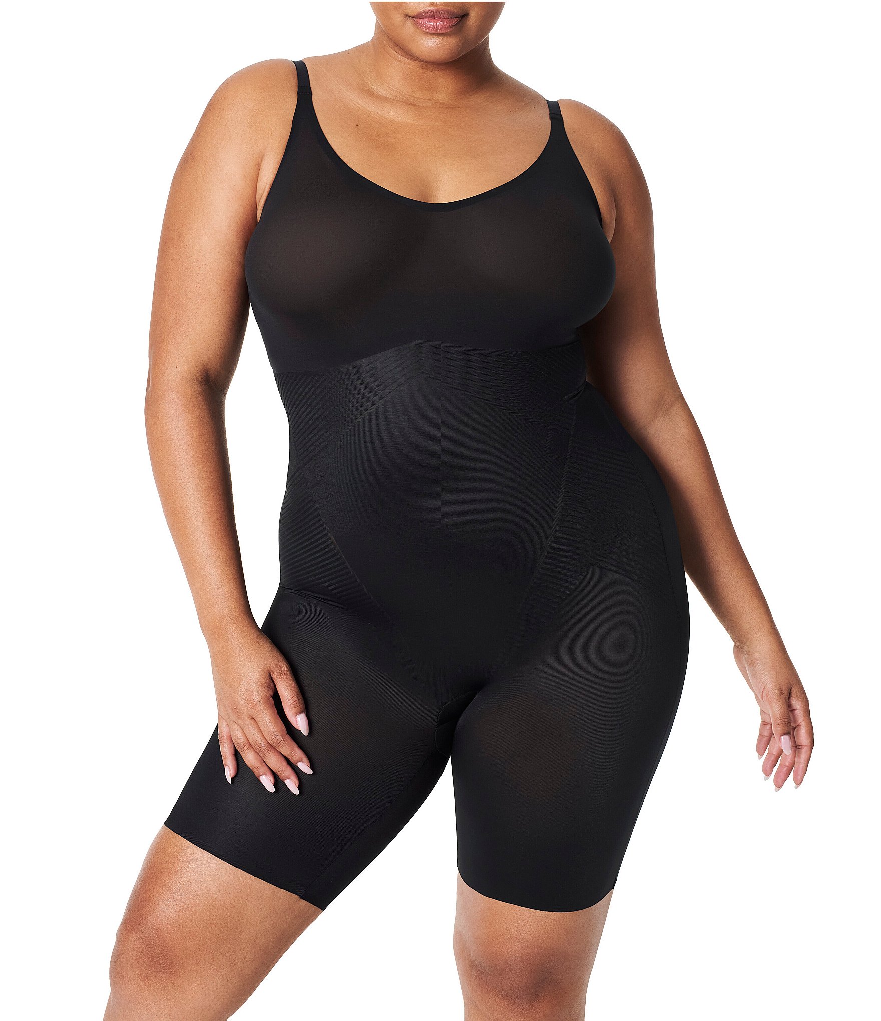 Spanx Mid-Thigh Bodysuit