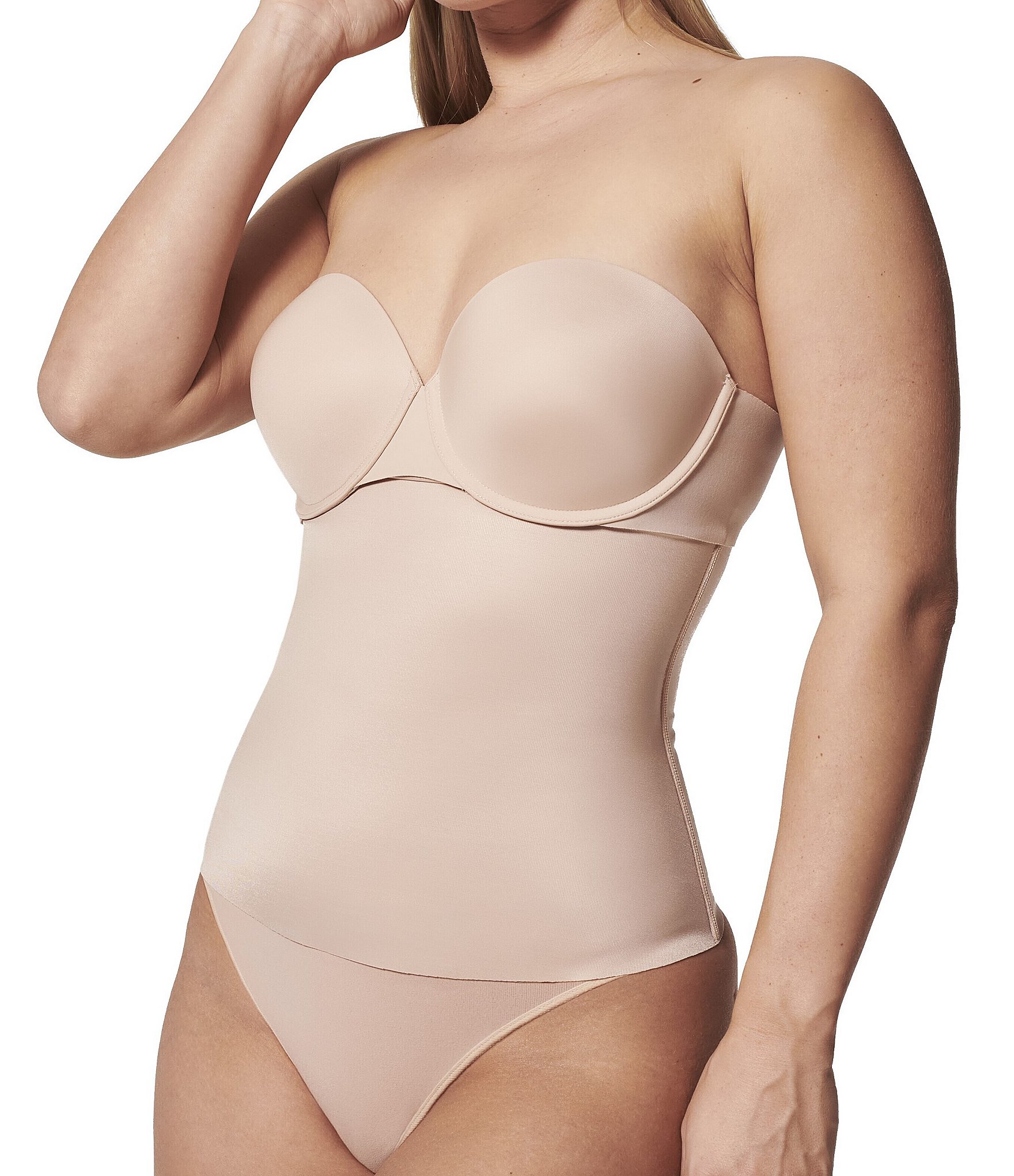 SPANX 10196R Suit Your Fancy High Waist Comfort Thong Shaper size