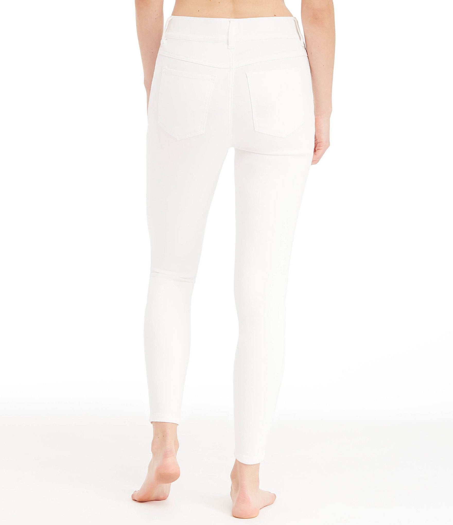 Spanx White Ankle Skinny Jeggings