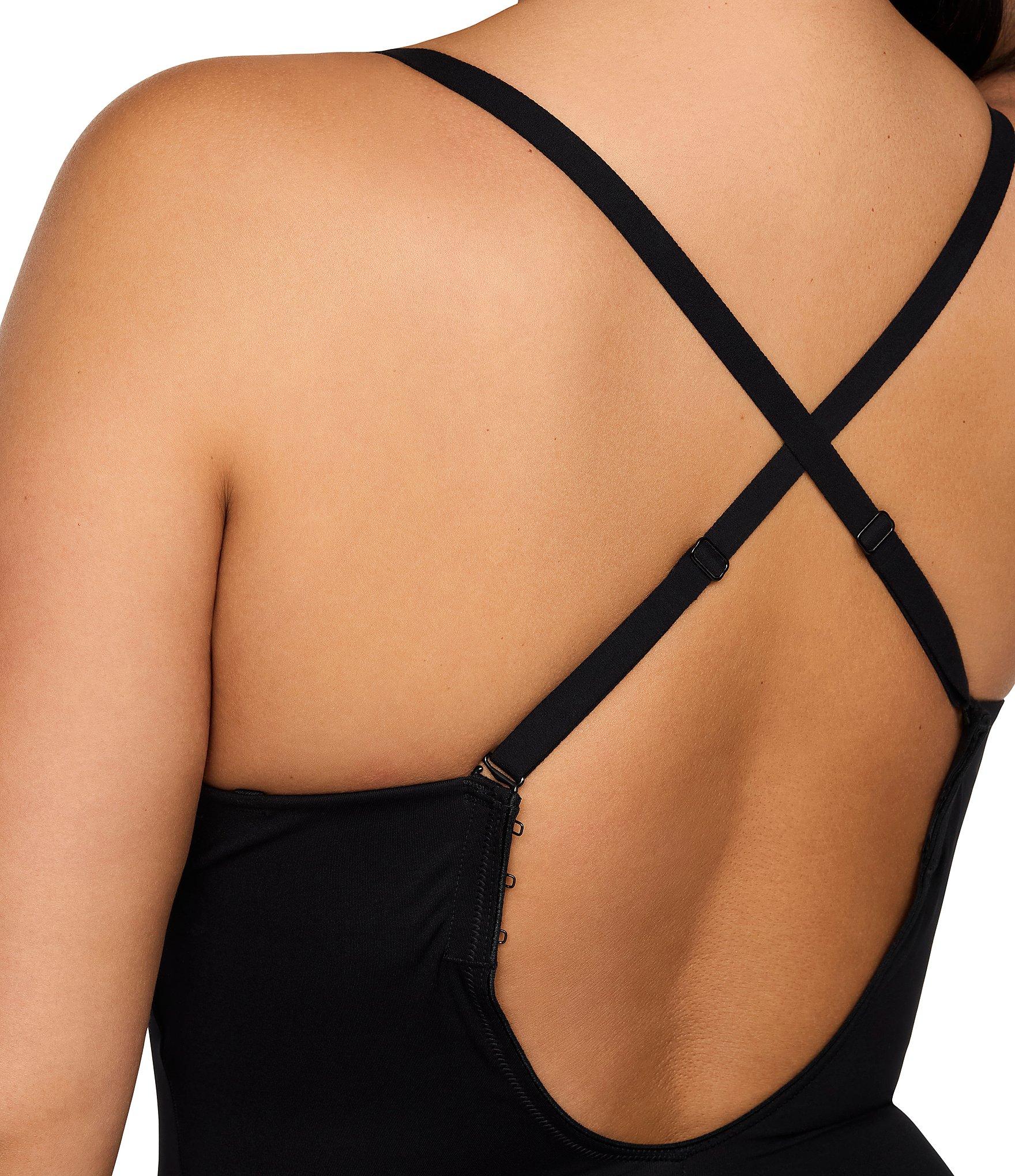 SPANXshape® Suit Your Fancy Plunge Low-Back Thong Bodysuit