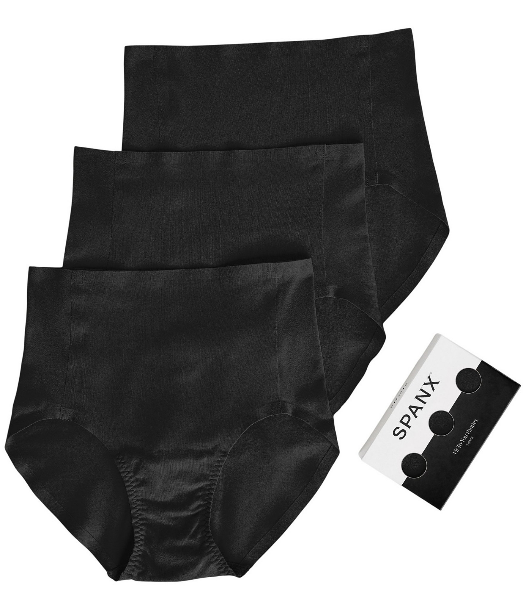 SPANXsmooth® Fit-To-You Size Brief 3-Pack Box