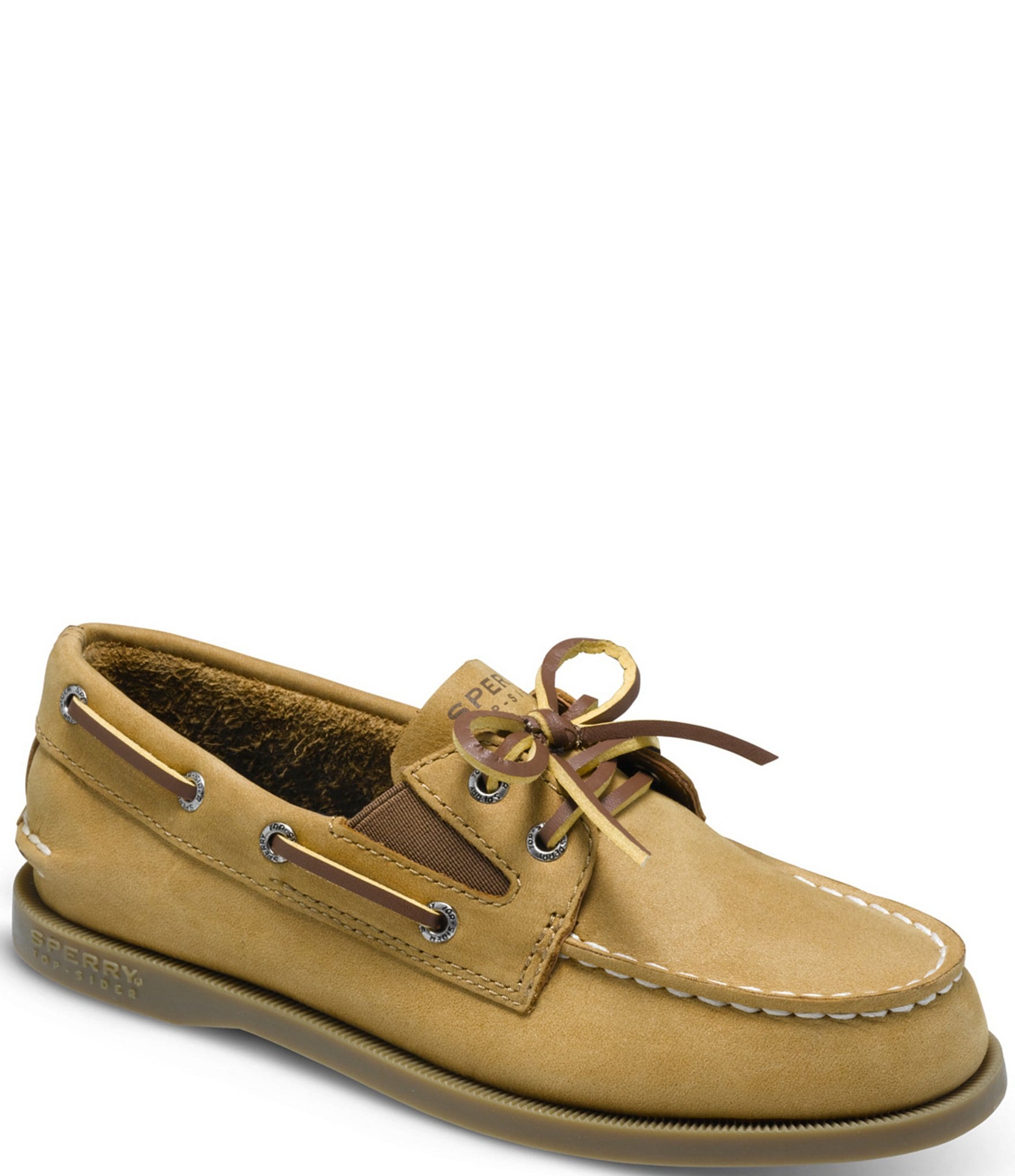 Sperry Top-Sider by Jeffrey CVO Pony Hair Brown Slip-On Sneakers Boat Shoes 