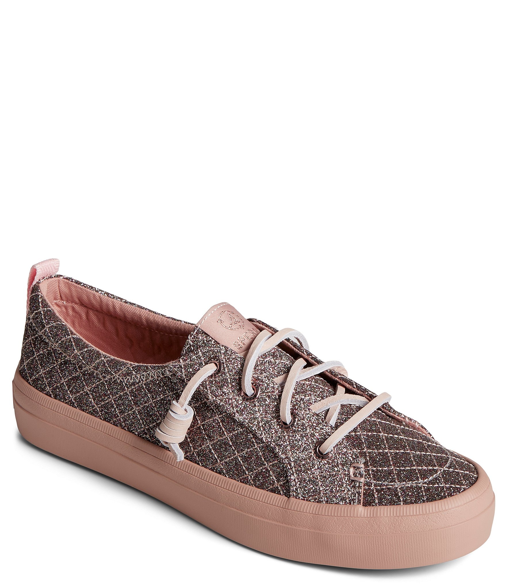 Sperry Crest Vibe Shimmer Textile Sneakers | Dillard's