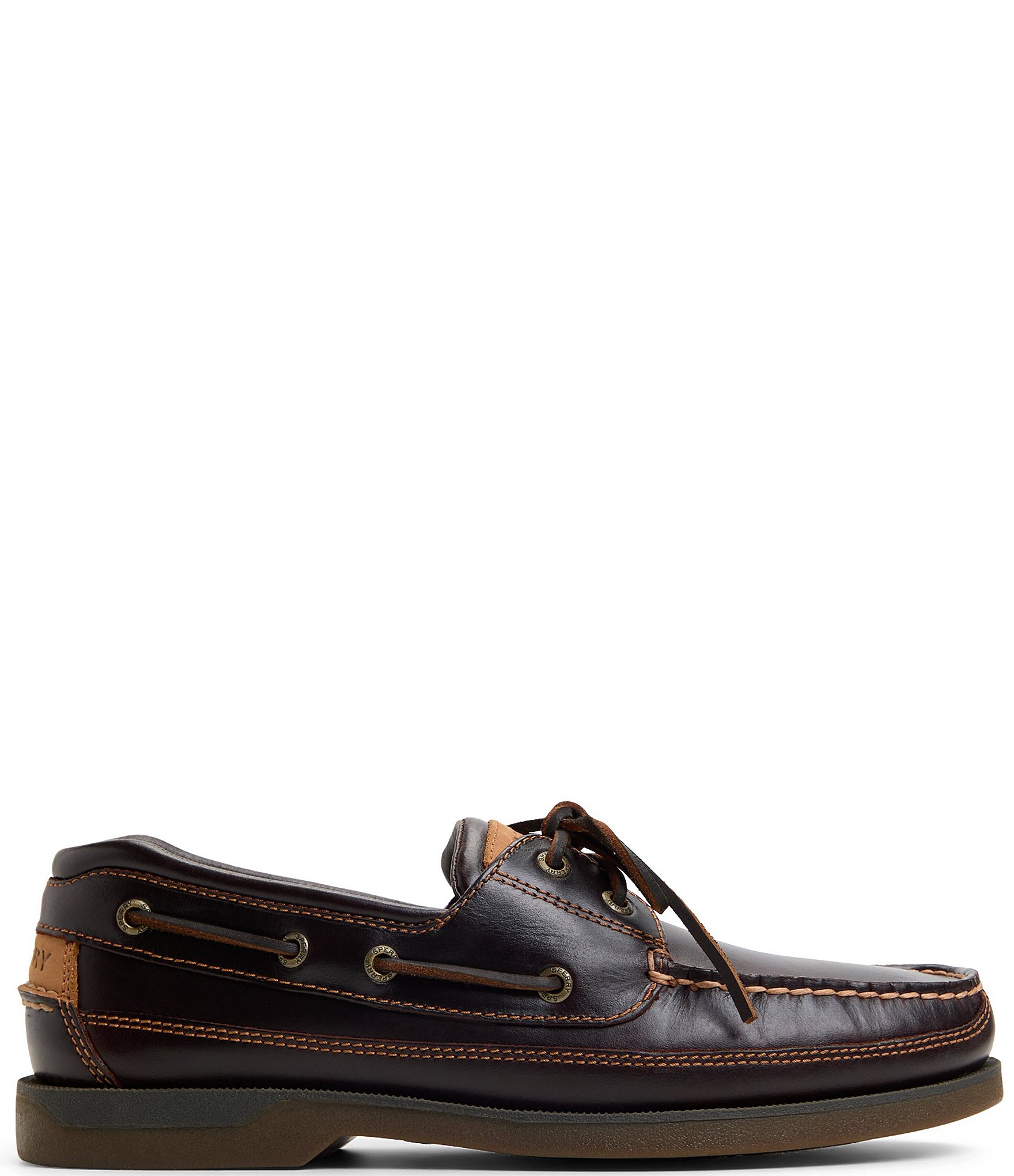 Sperry Men's Mako Leather 2-Eye Boat Shoes