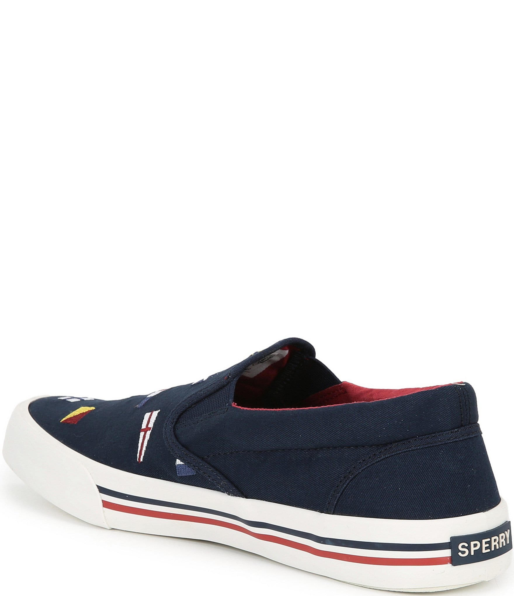 Sperry Men's SeaCycled Striper II Slip-On Nautical Sneakers