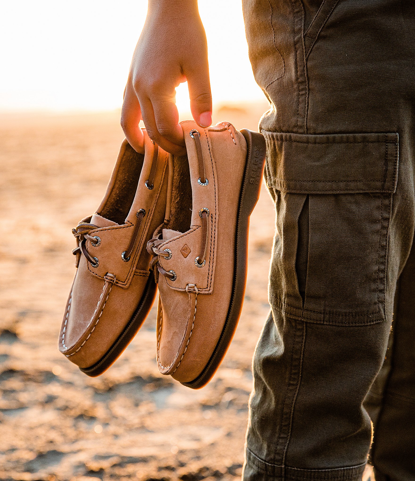 Sperry Kids' Authentic Original Leather Boat Shoes (Youth)