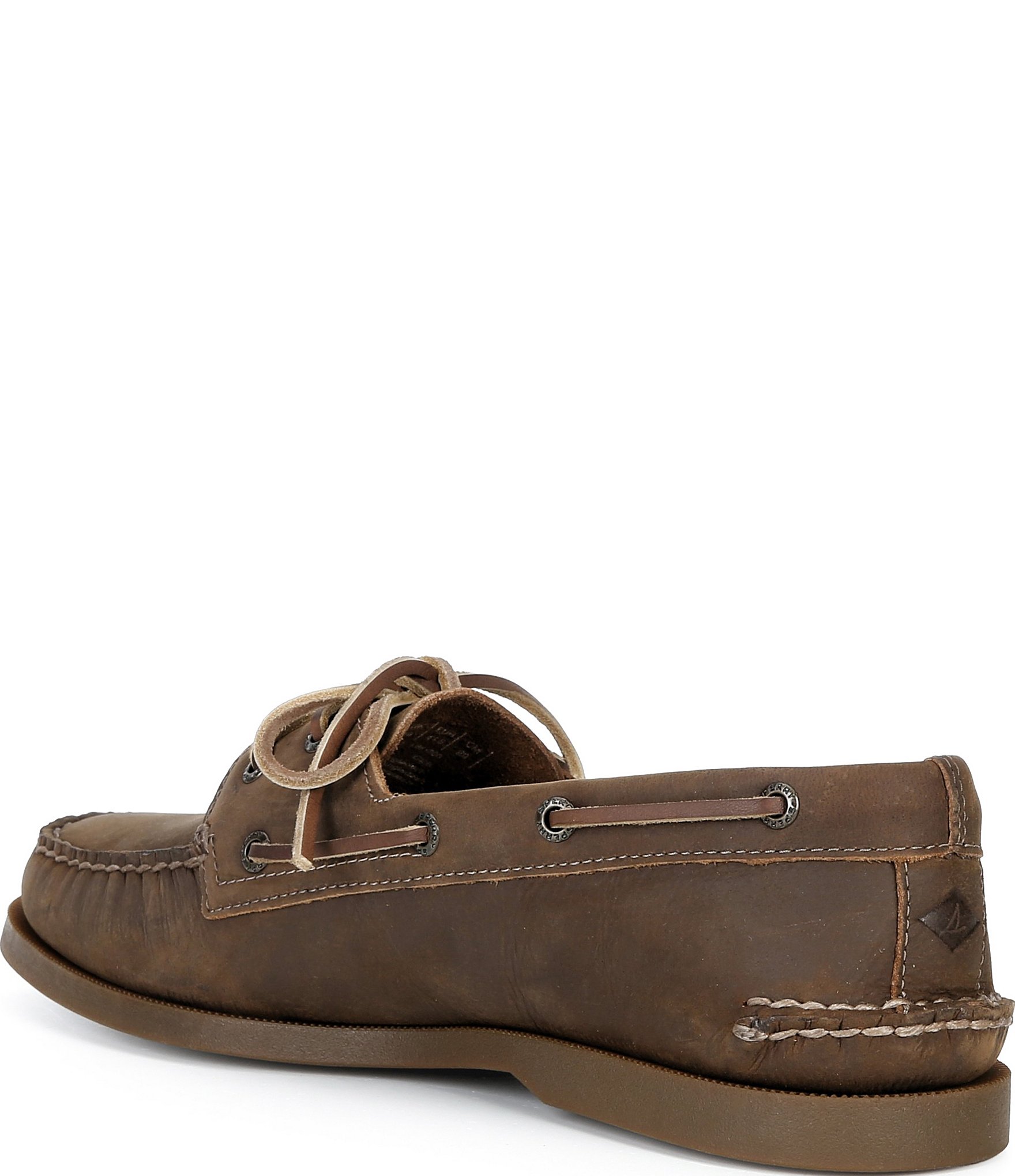 Sperry Men's Top Sider Authentic Original 2 Eye Leather Boat Shoes