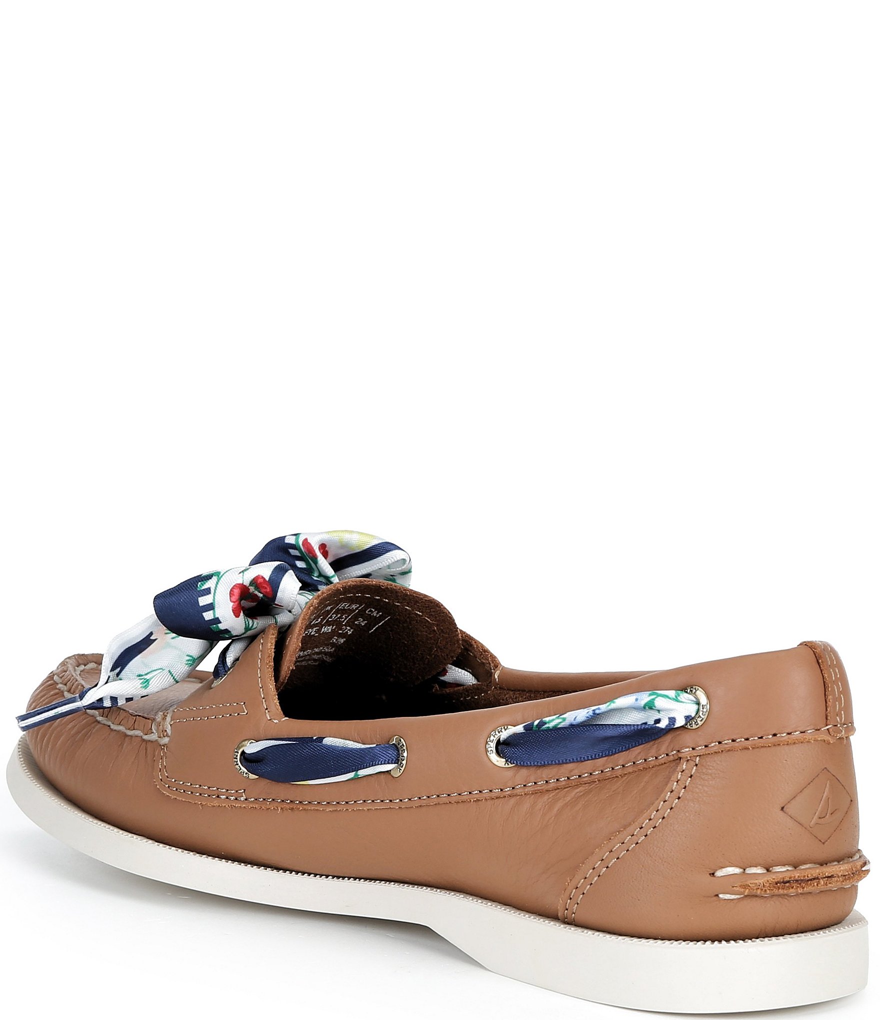 Sperry Women's AO 1-Eye Floral Ribbon Boat Shoes