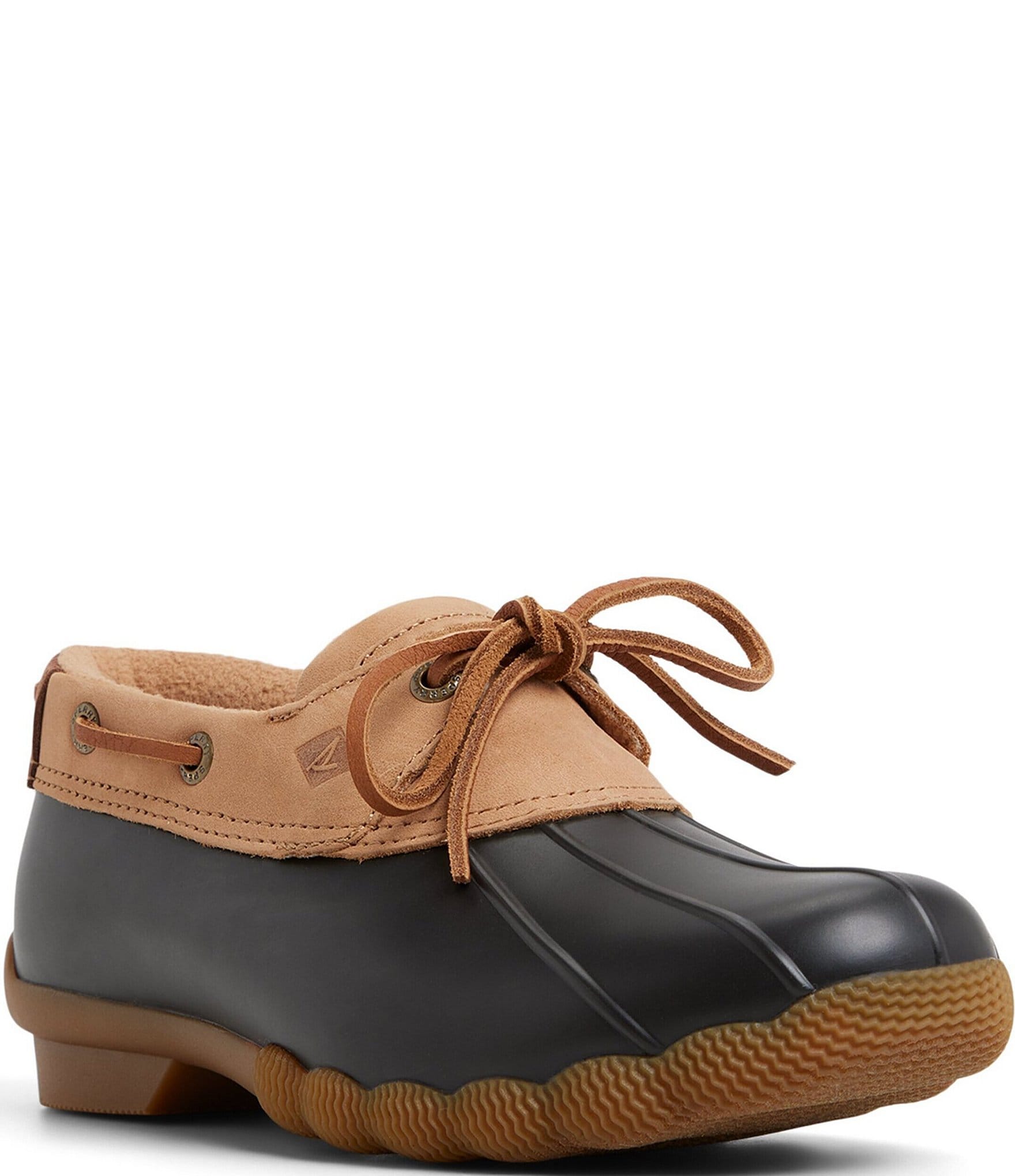 Sperry Women's Saltwater Low Waterproof Slip On Duck Shoes