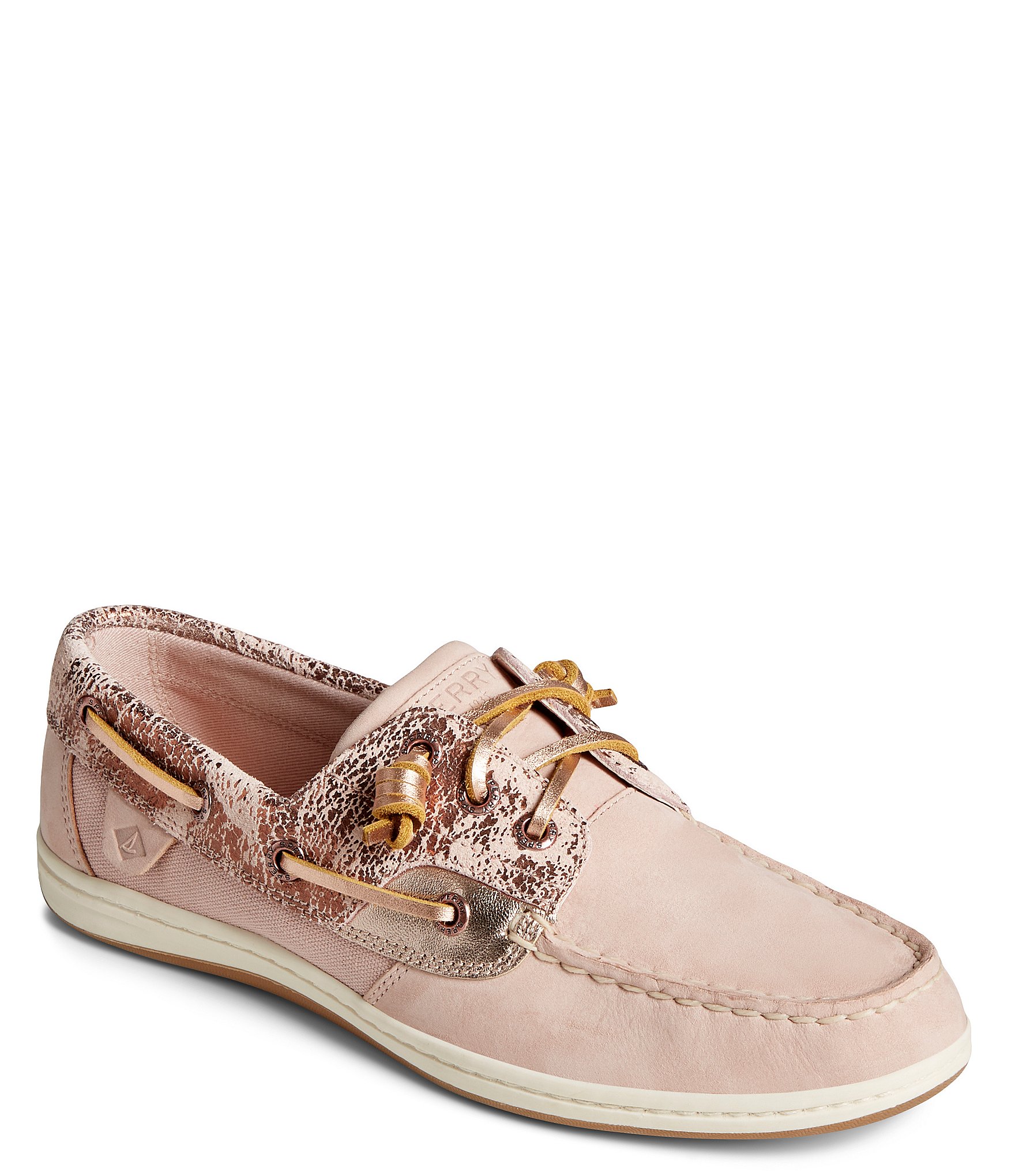 piano Pledge worship Sperry Women's Songfish 3-Eye Painted Suede Boat Shoes | Dillard's