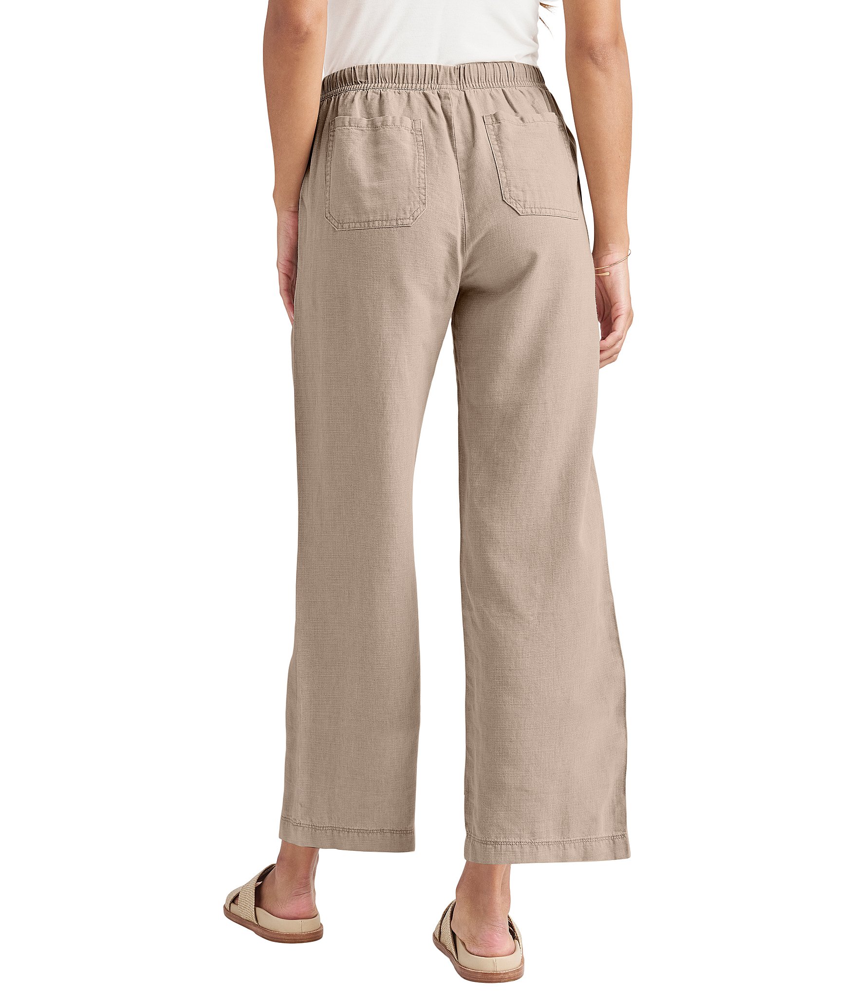 Splendid Angie Cropped Wide Leg Pants