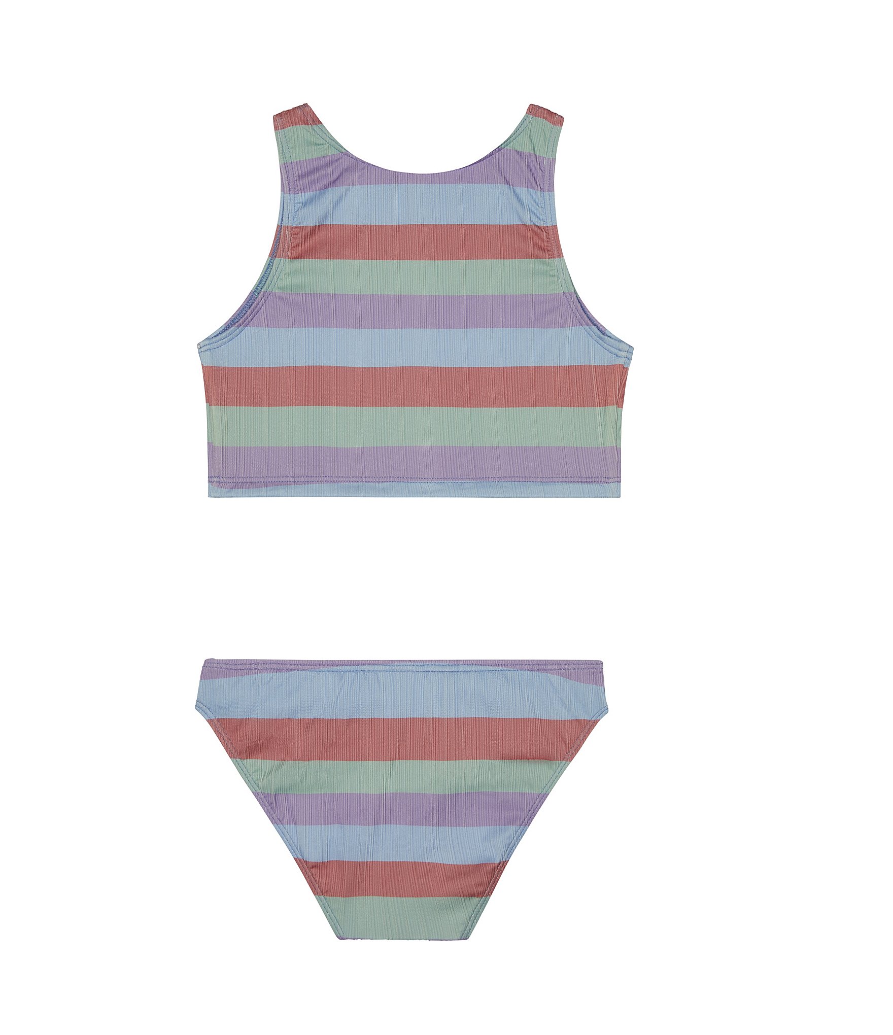 Splendid Big Girls 7-16 Cabana Stripe Two-Piece Swimsuit