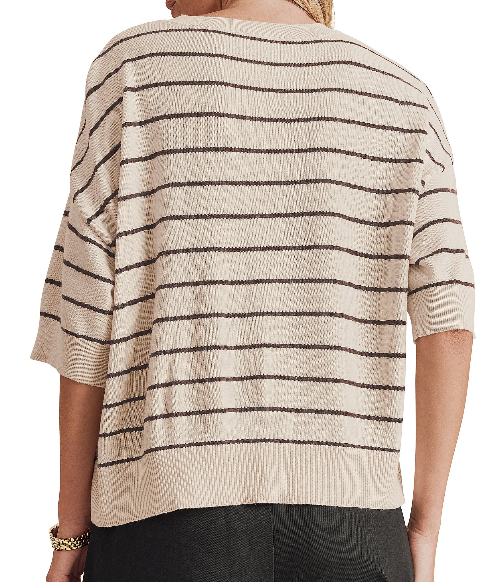 Splendid Georgina Short Sleeve Sweater