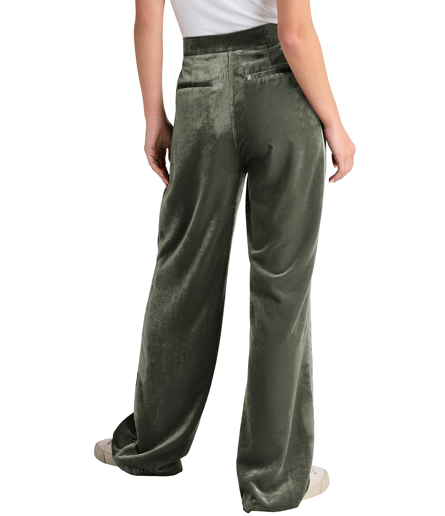 Splendid Irene Velvet Coordinating Trouser Pants