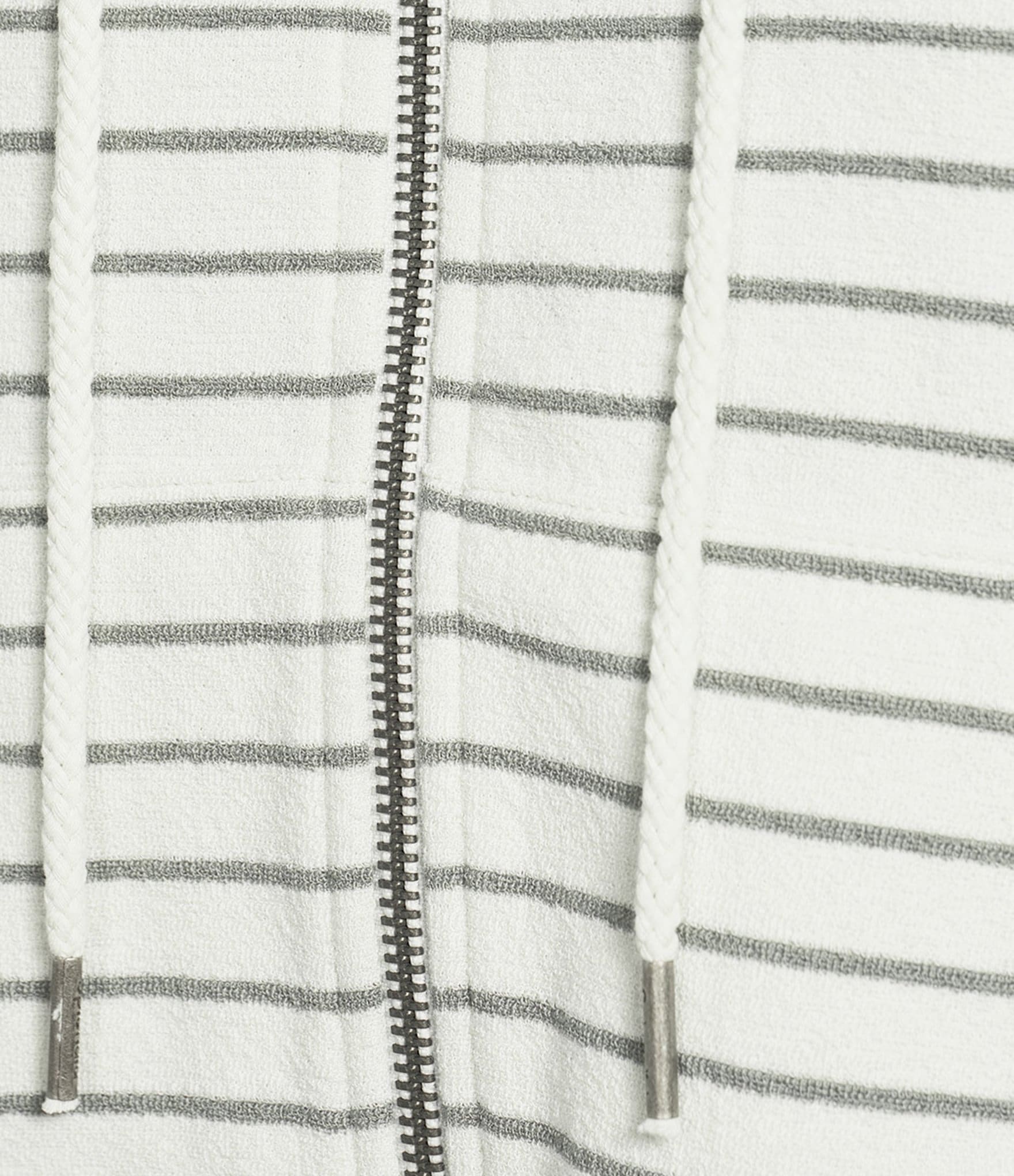 Splendid Kennedy Stripe Zip Up Coordinating Long Sleeve Jacket