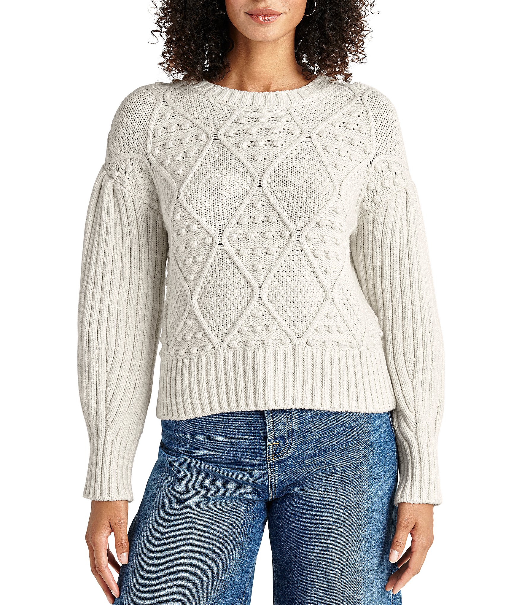 Splendid Leonie Bobble Stitch Sweater | Dillard's