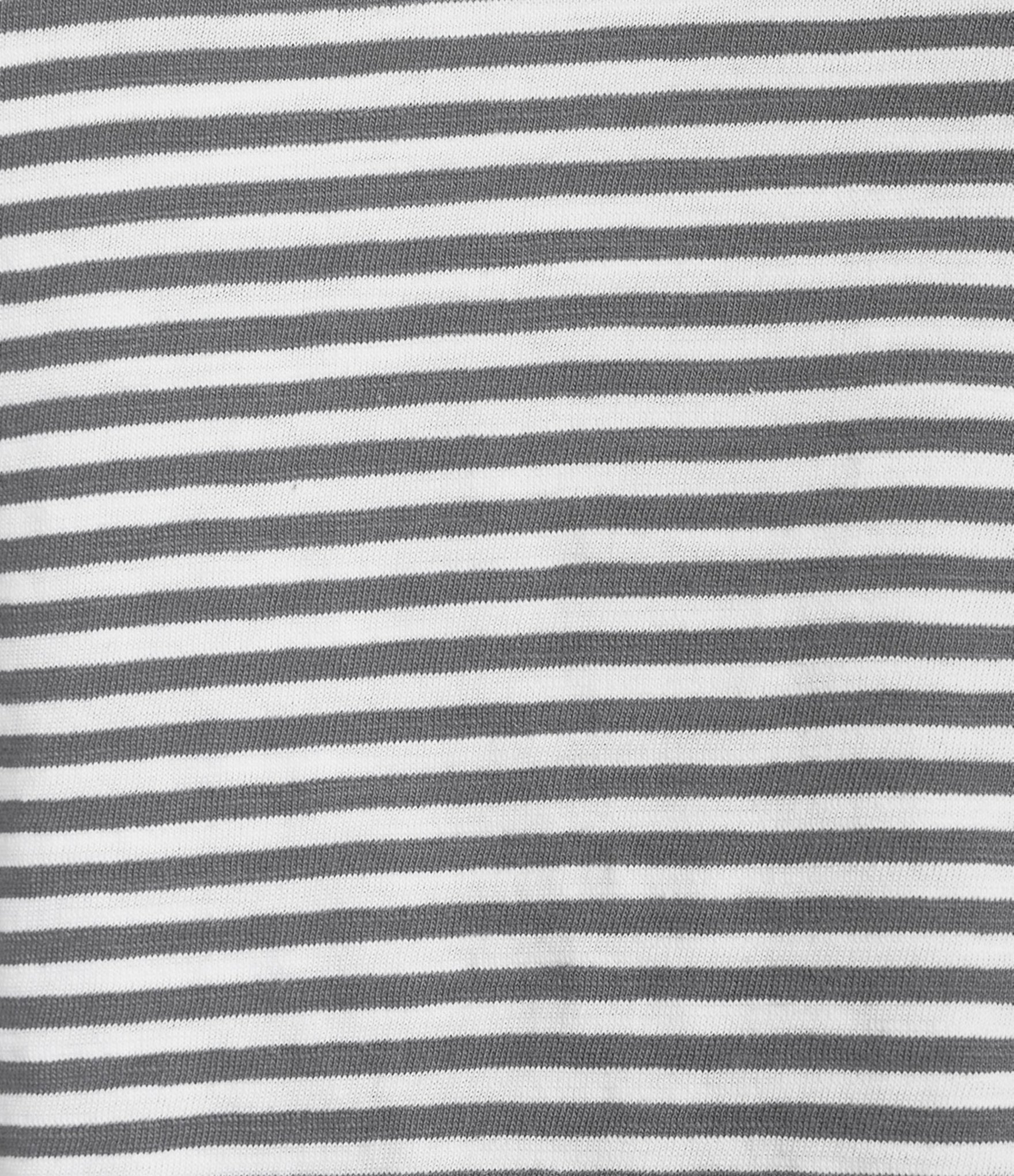 Splendid Louisa Knit Stripe Print Crew Neck Short Sleeve Shirt