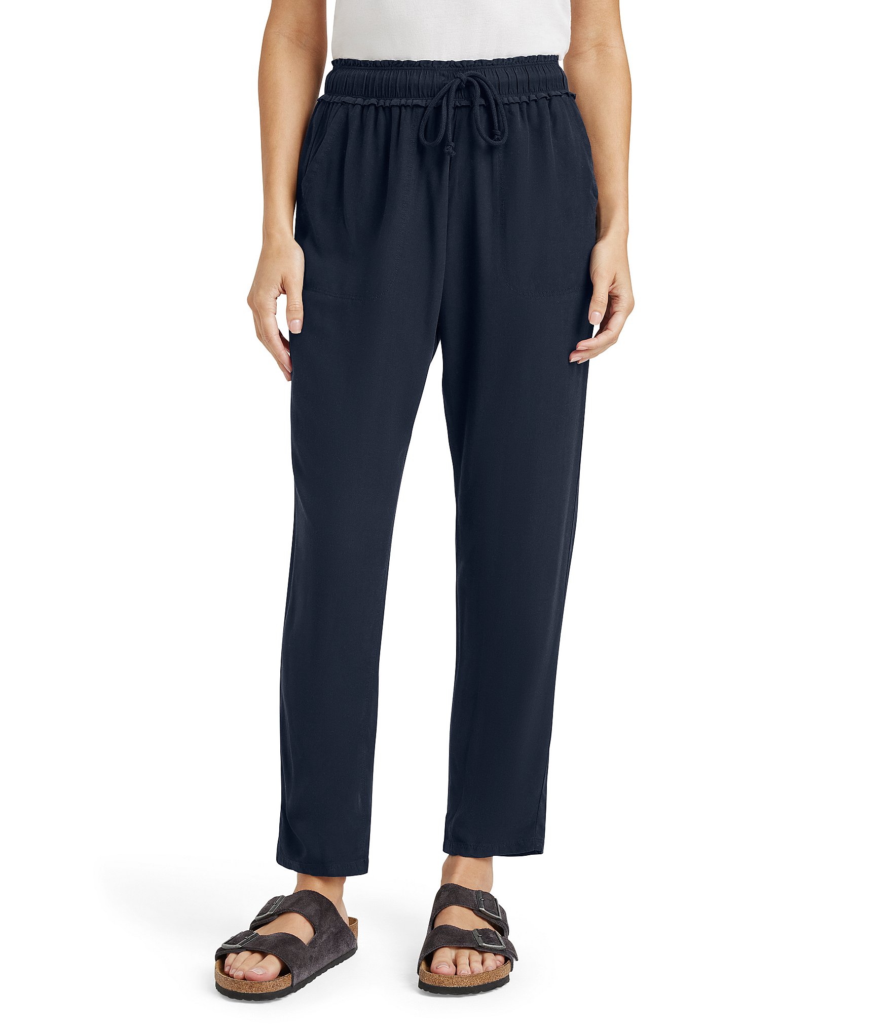 Splendid Naomi Pull-On Straight Leg Pants