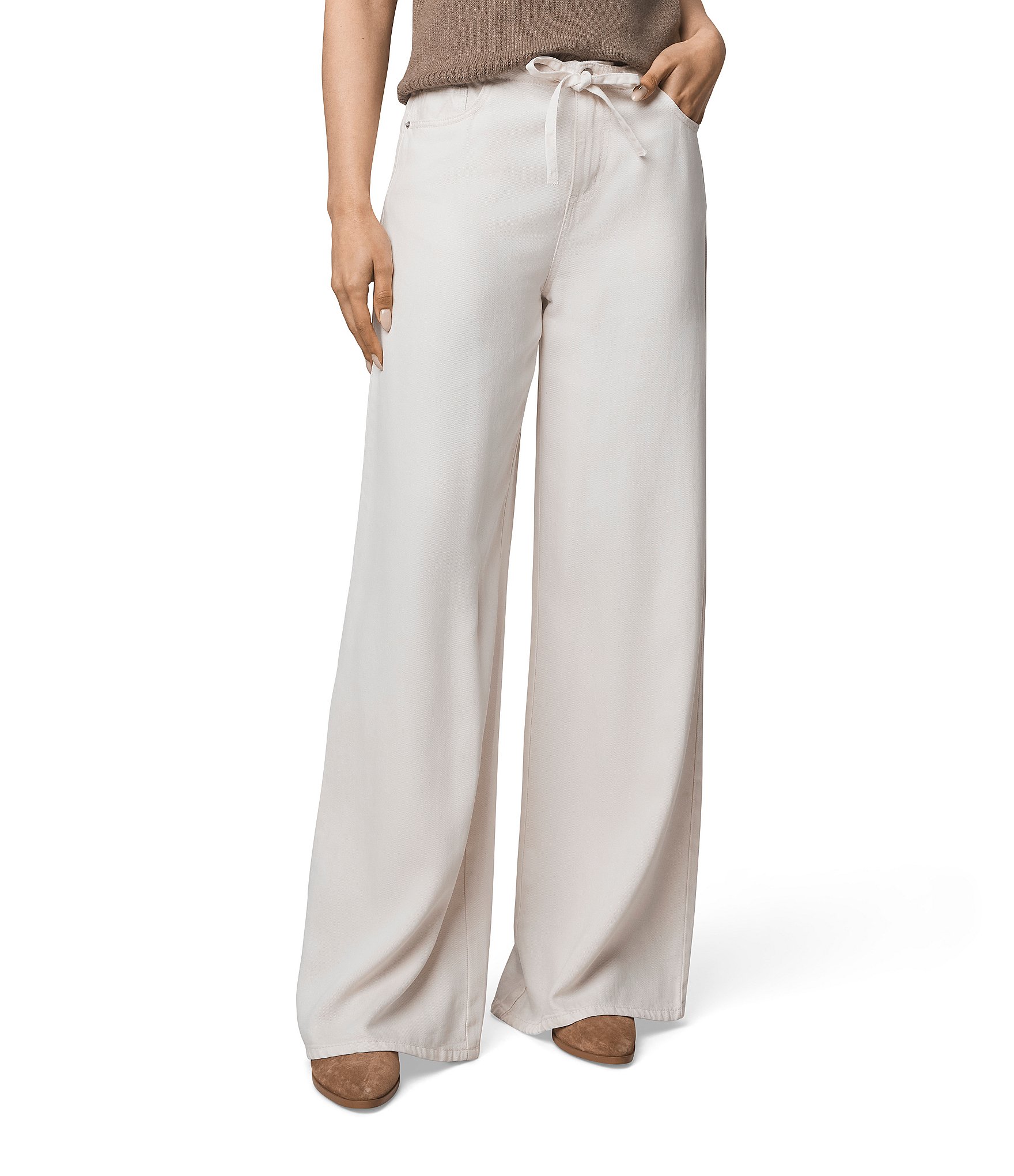 Splendid Soft Lyocell Woven Mid Rise Drawstring Pants