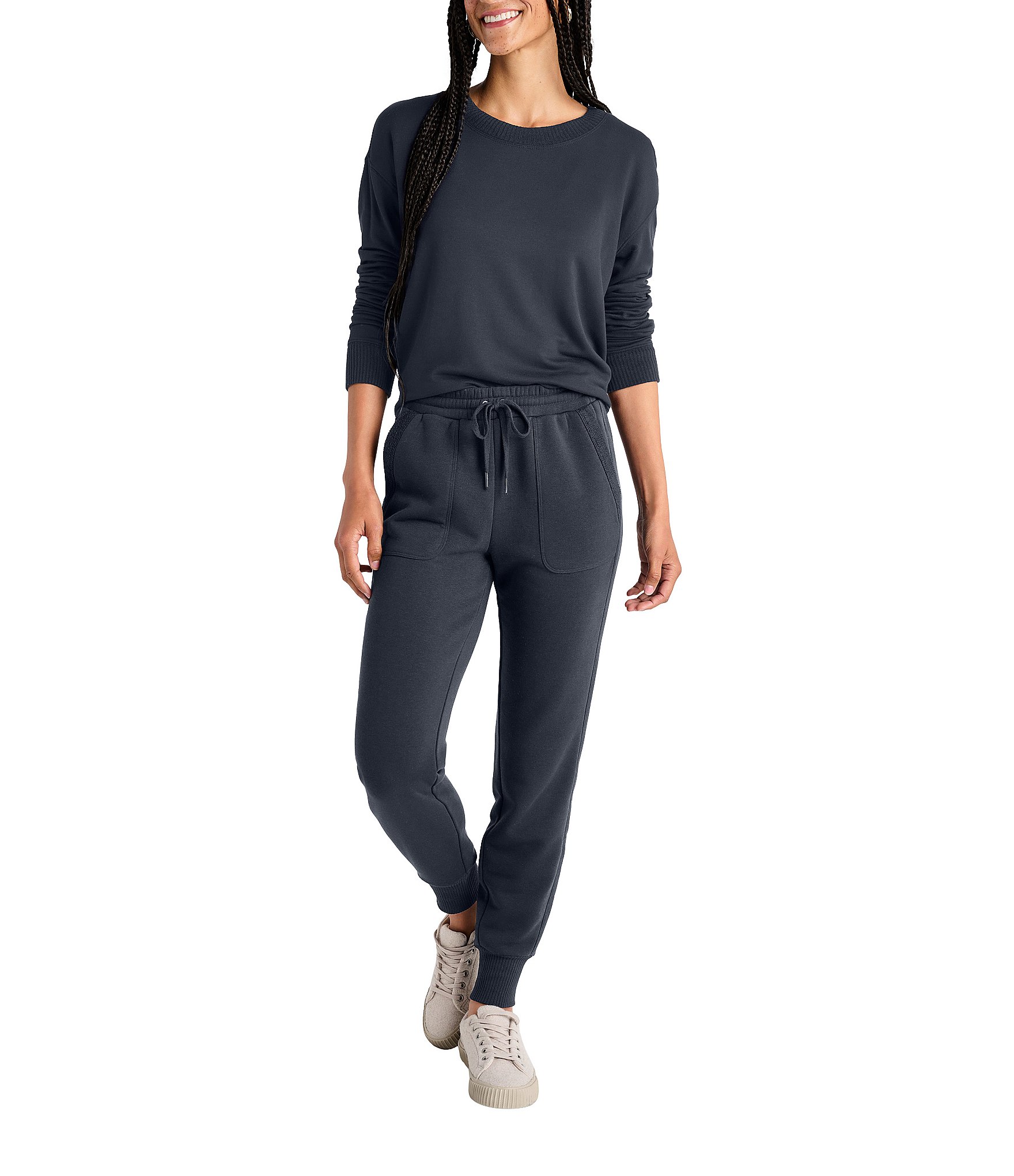 Splendid Supersoft Coordinating Drawstring Front Joggers