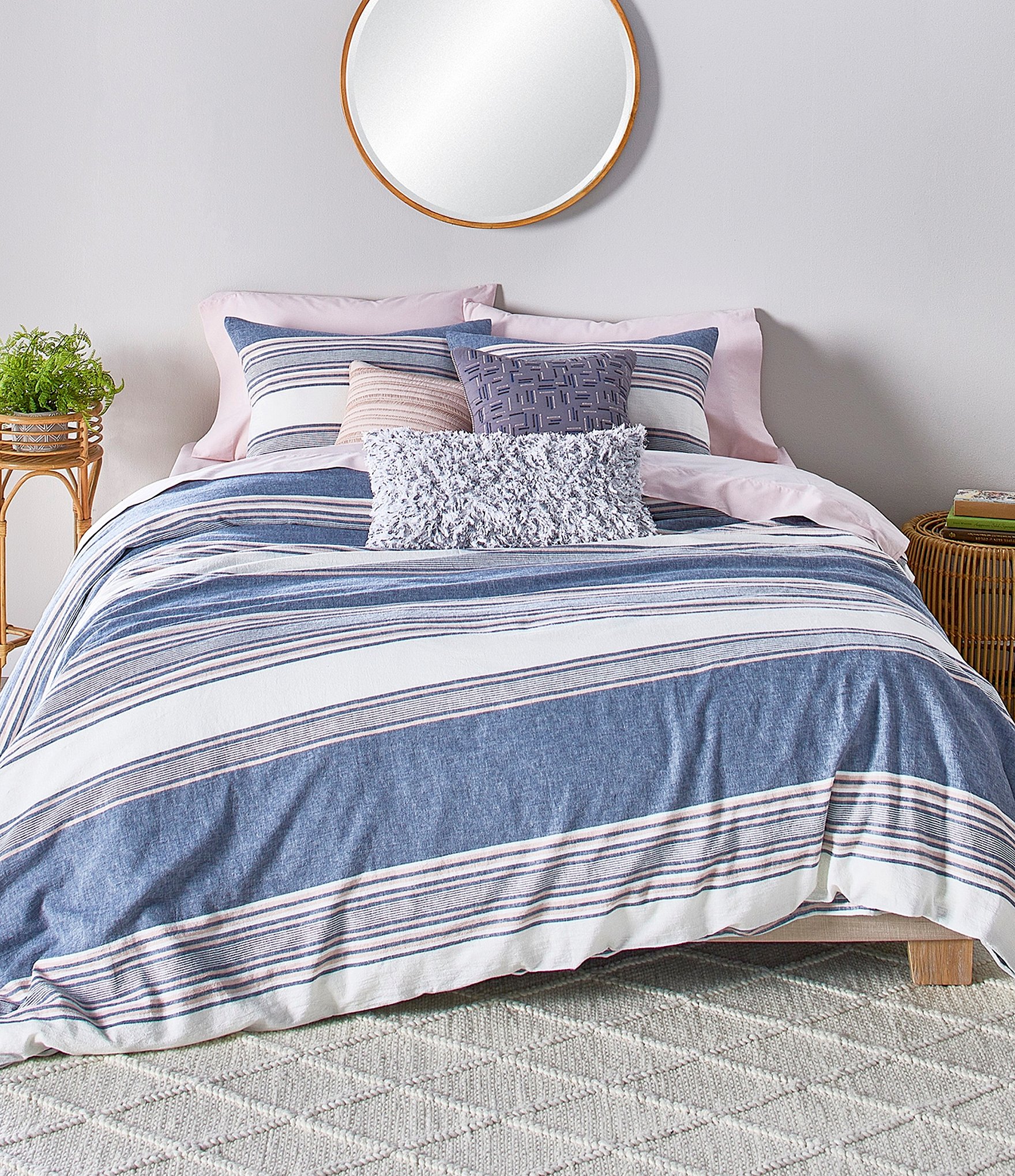 Tuscan Stripe Comforter Set