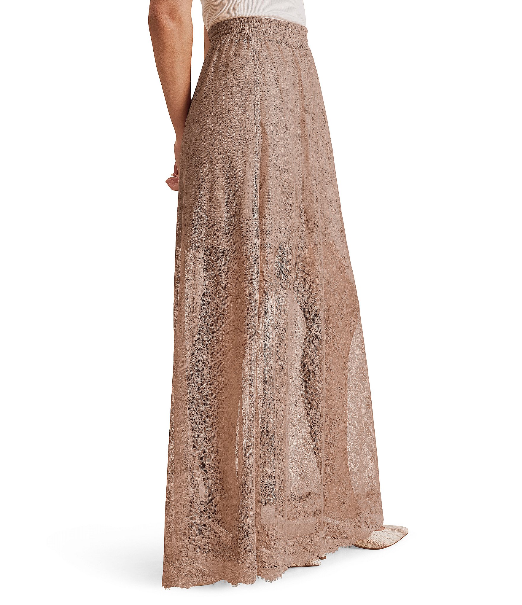 Splendid Valley Lace Maxi Skirt