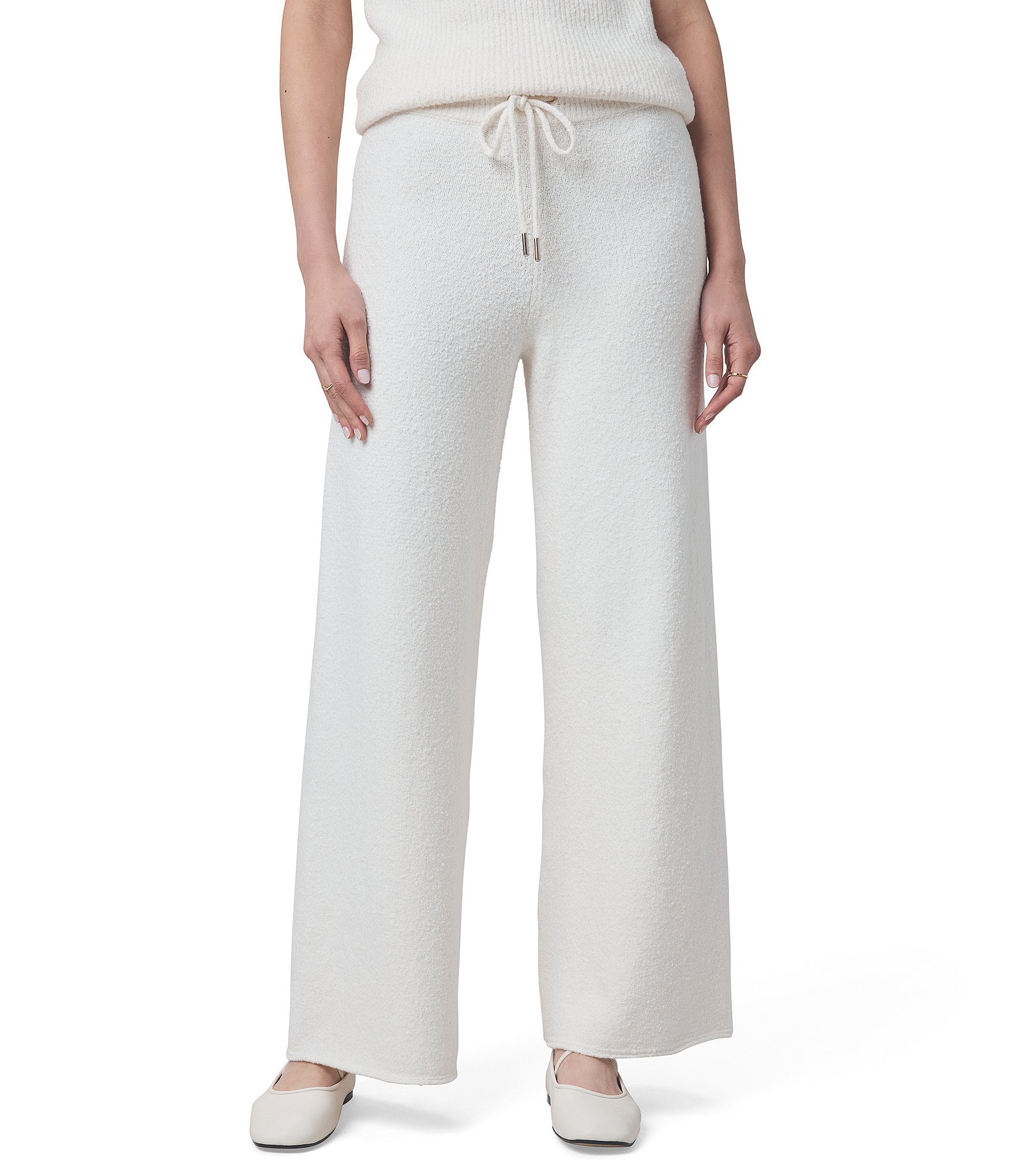 Splendid x Cella Jane Blog Boucle Mid Rise Lounge Full Length Pants