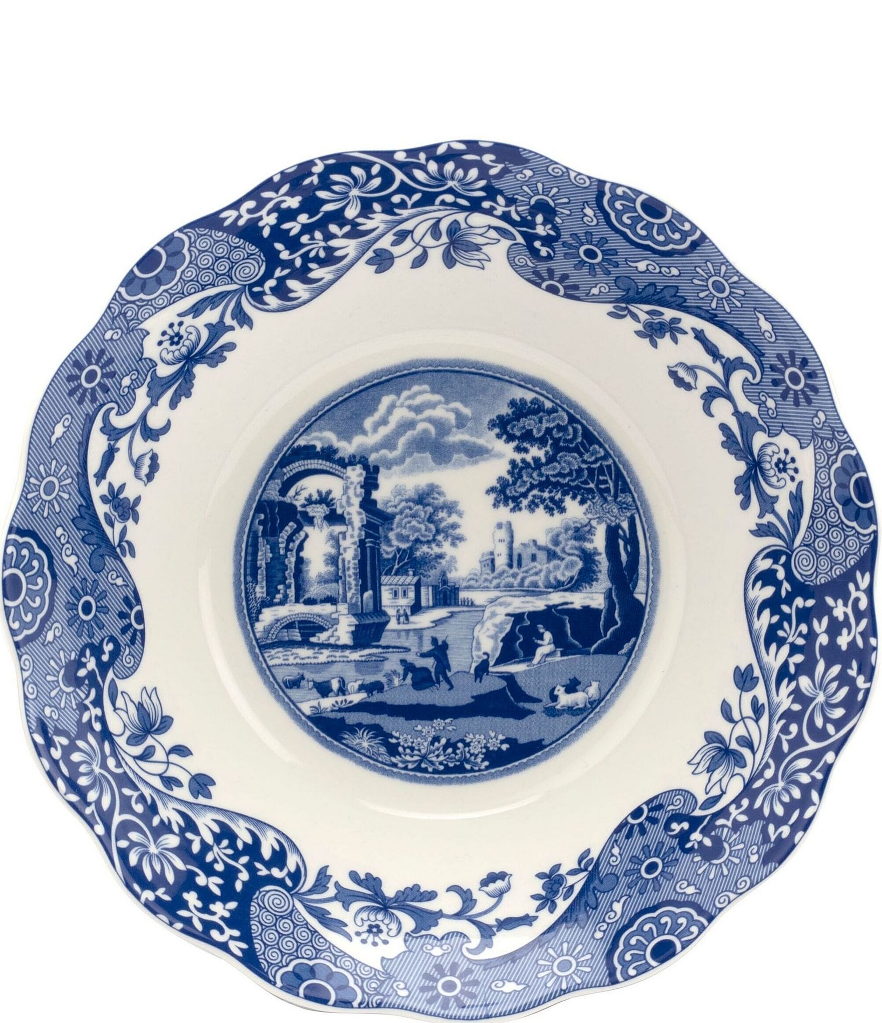 Spode Blue Italian Chinoiserie 10#double; Daisy Bowl