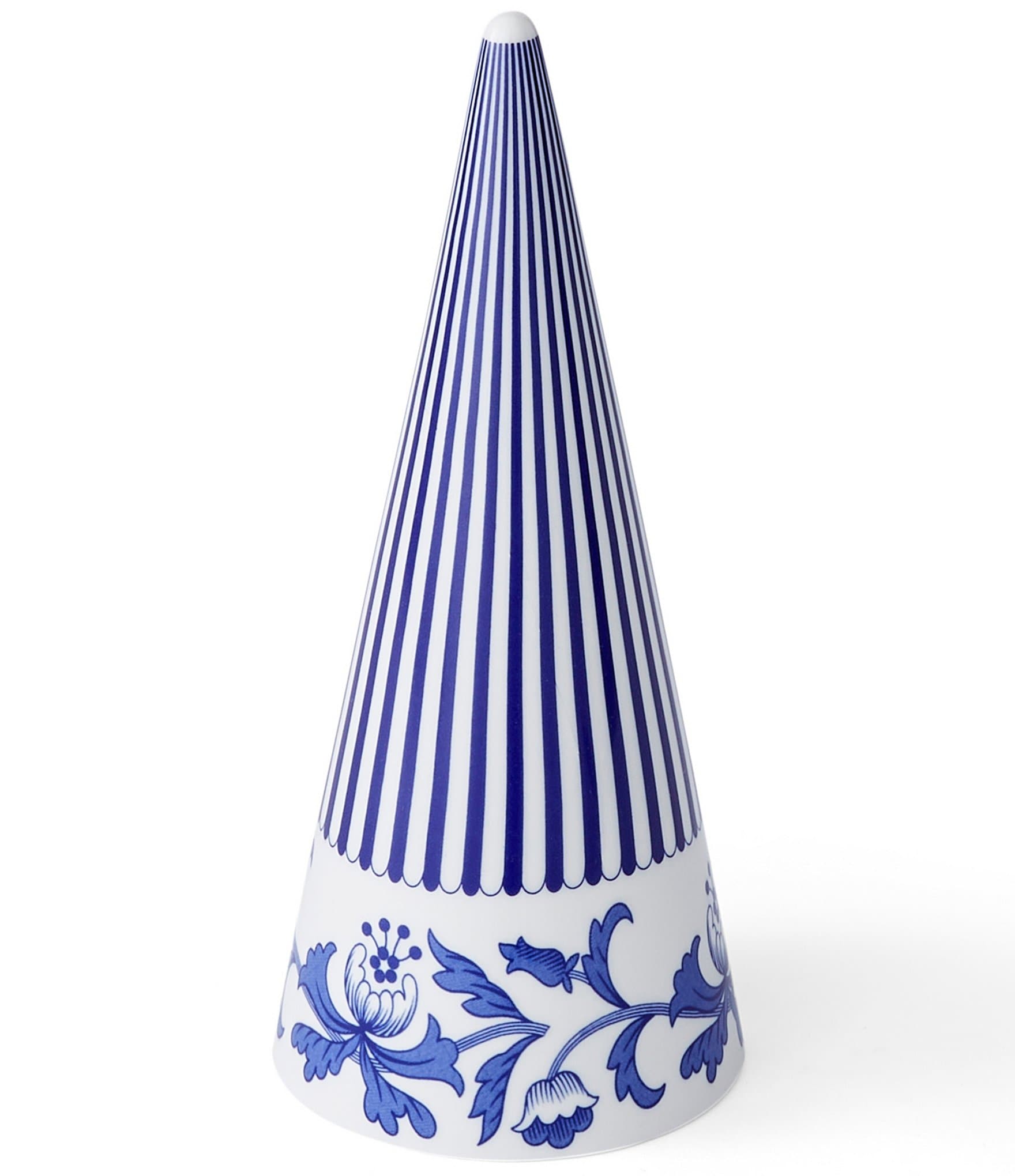 Spode Blue Italian Collection Small Decorative Cone