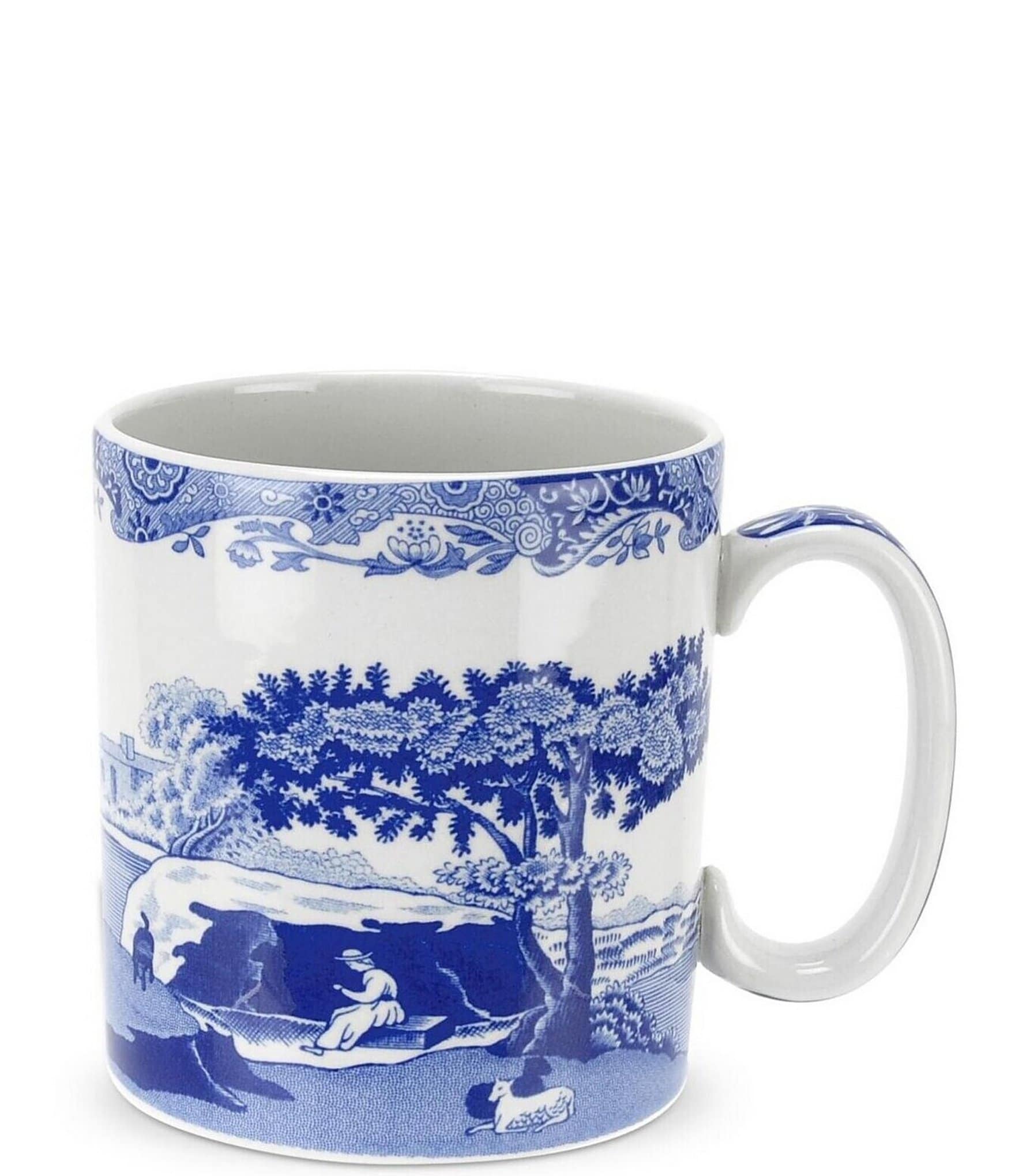 Spode Blue Italian Chinoiserie Mug | Dillard's