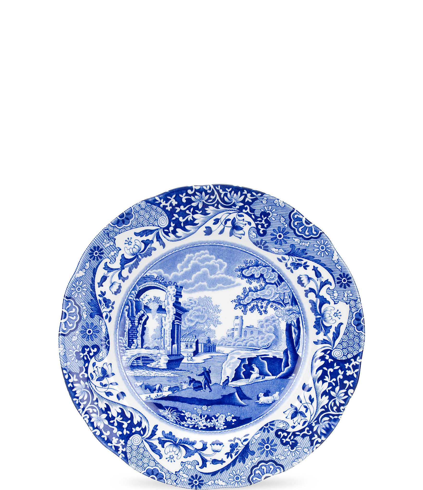 Spode Blue Italian Chinoiserie Salad Plate