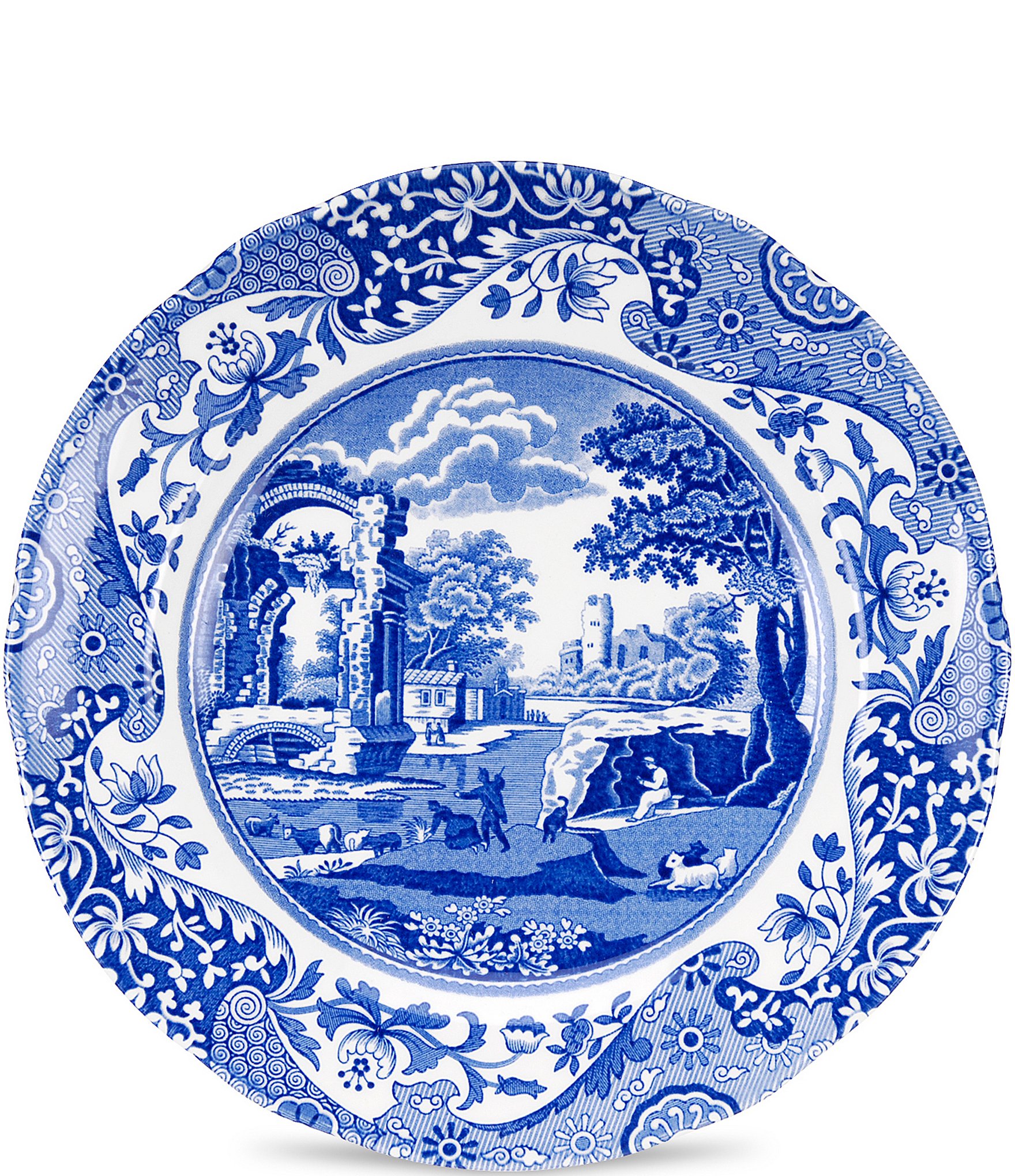 Spode Blue Italian Salad Plate Dillard's