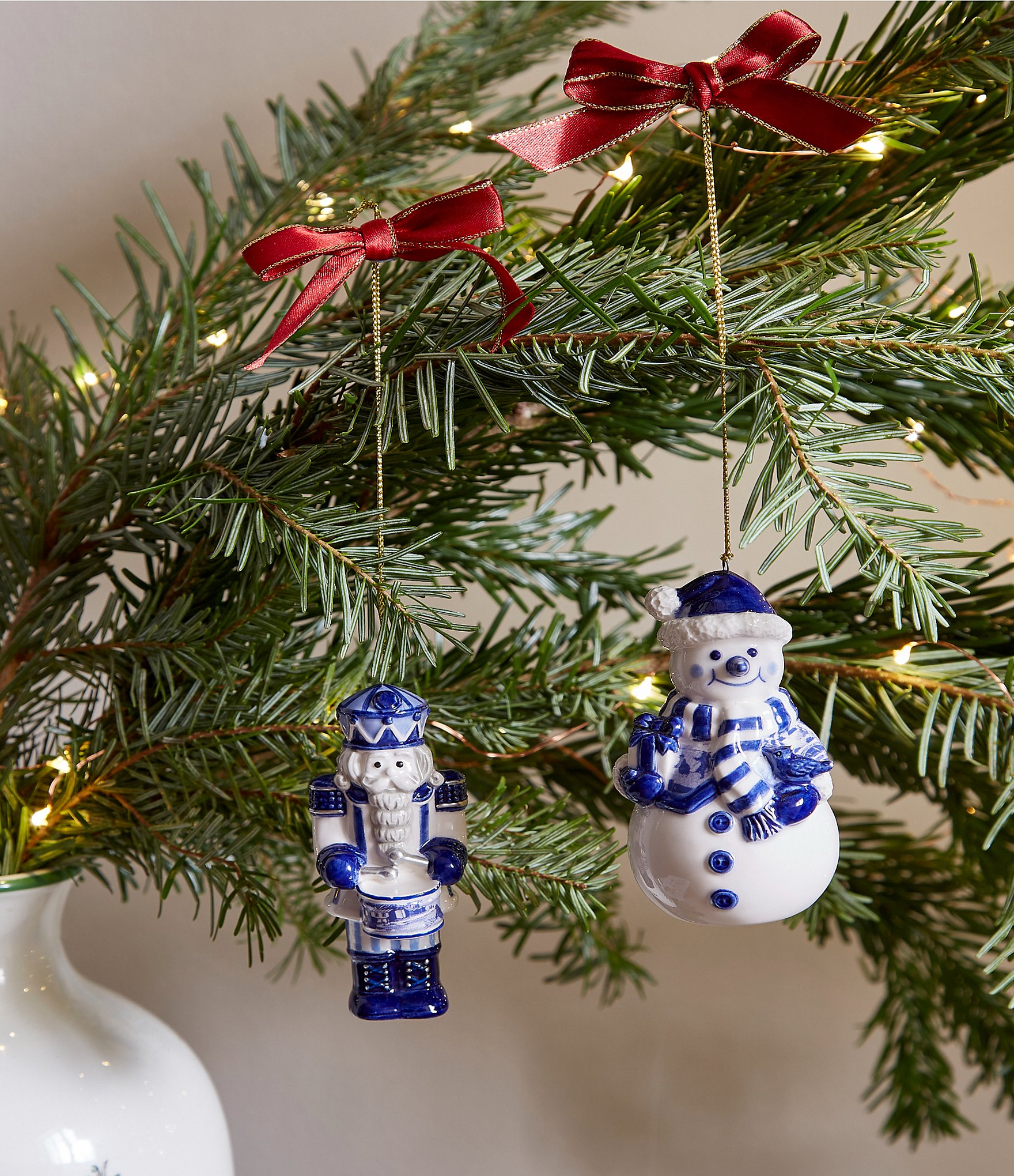 Spode Blue Italian Steccato Collection Vase