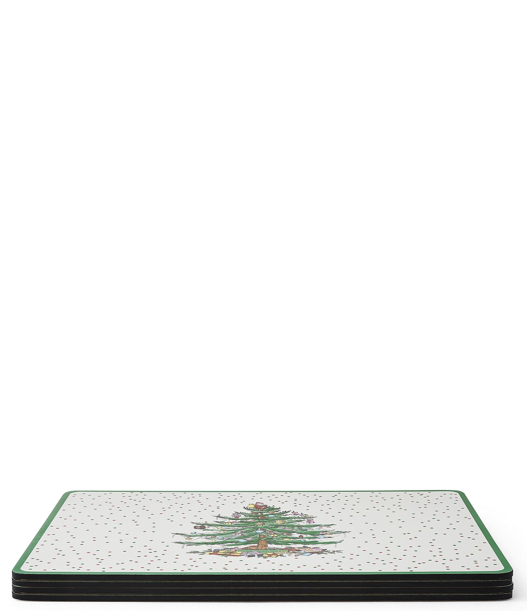 Spode Christmas Collection Polka Dot Placemats, Set of 4