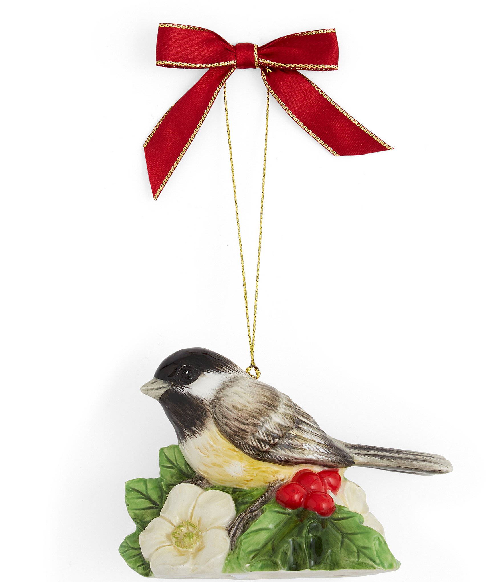 Spode Christmas Tree Collection Chickadee Ornament Dillard's