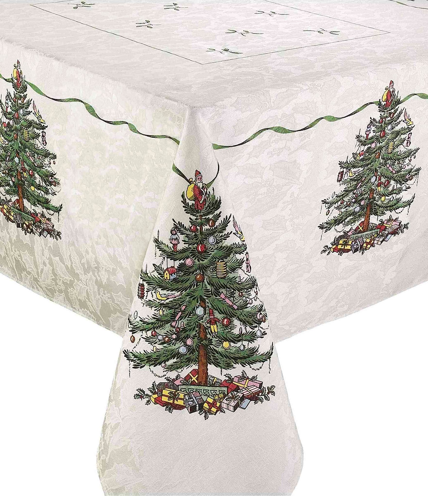 Spode Christmas Tree Tablecloth