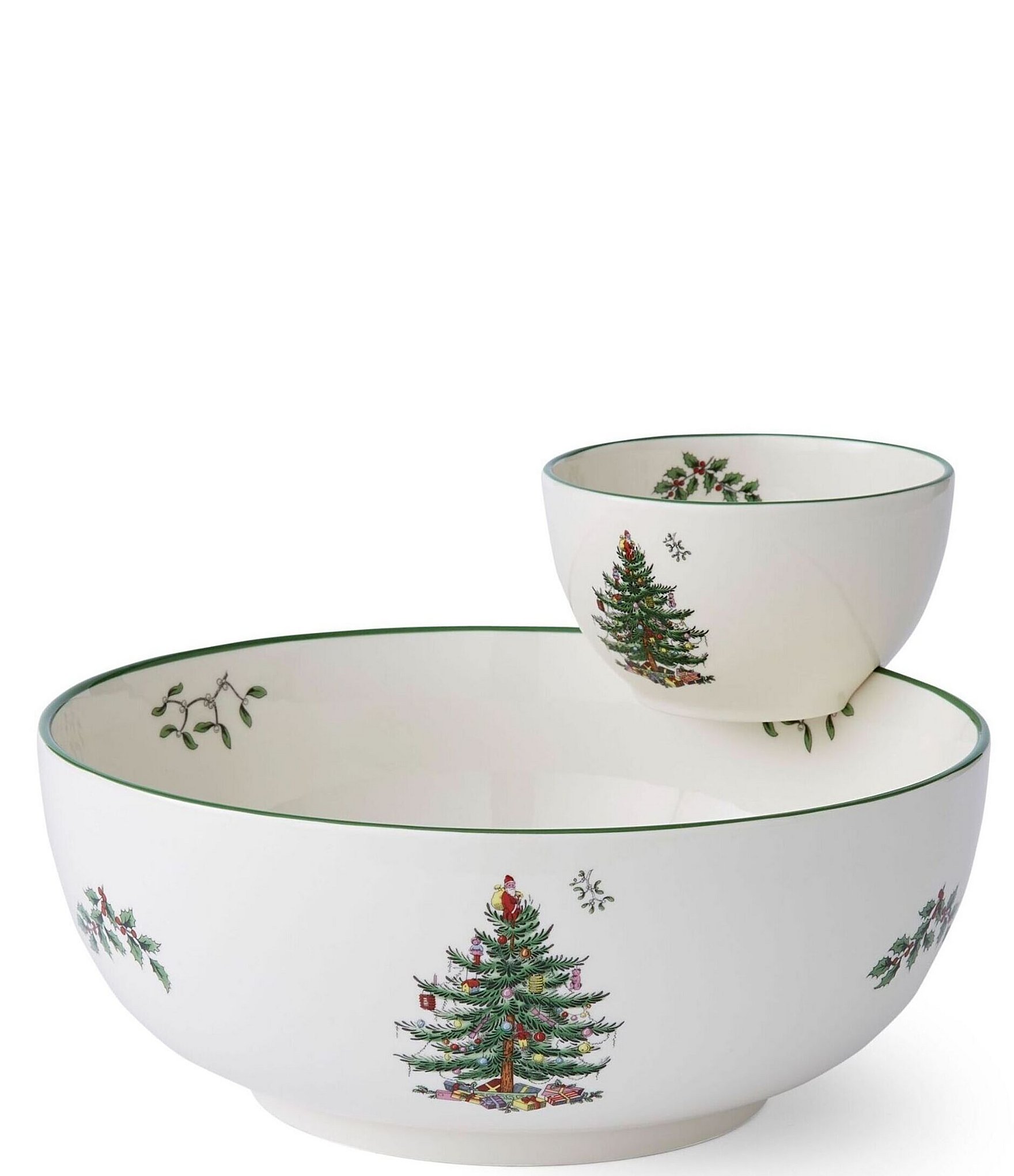 Spode Pimpernel Tisaniere Christmas Tree 12 Ounce Ceramic 3 Piece