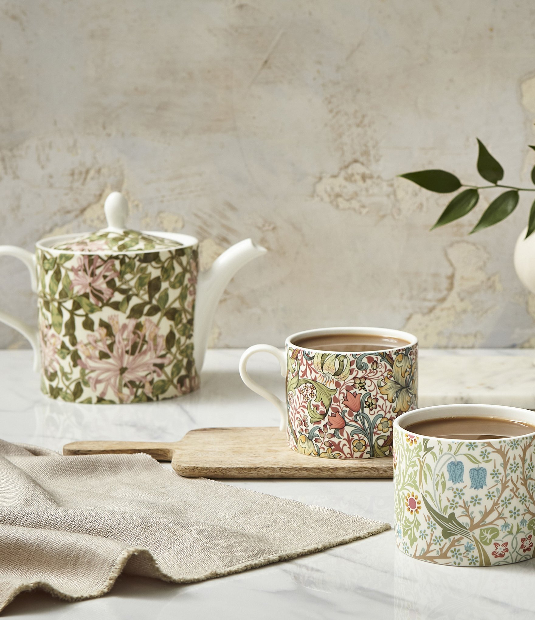 Spode Morris & Co. Collection Teapot & Mug Set