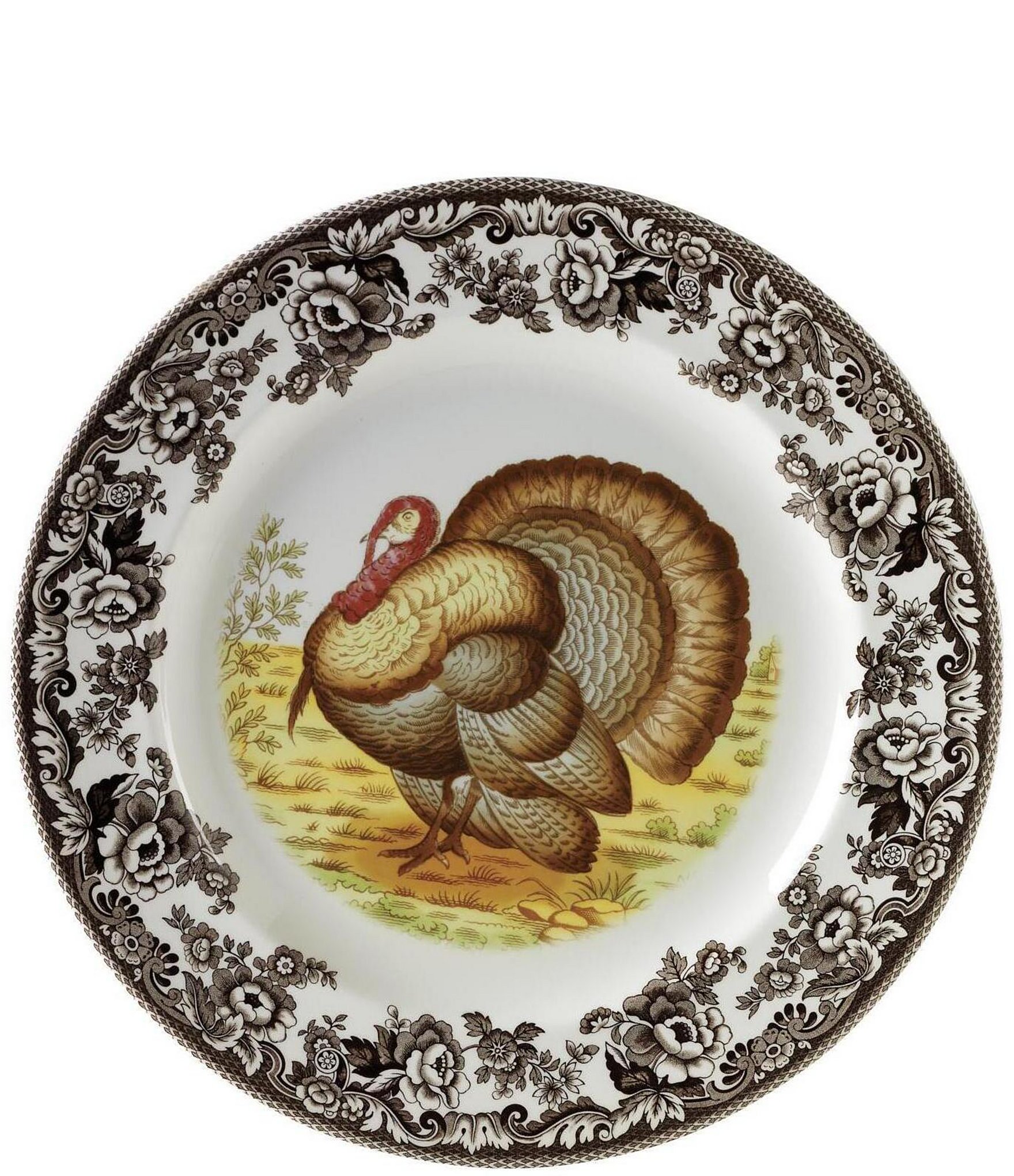 Spode Woodland Collection Turkey Dinner Plate